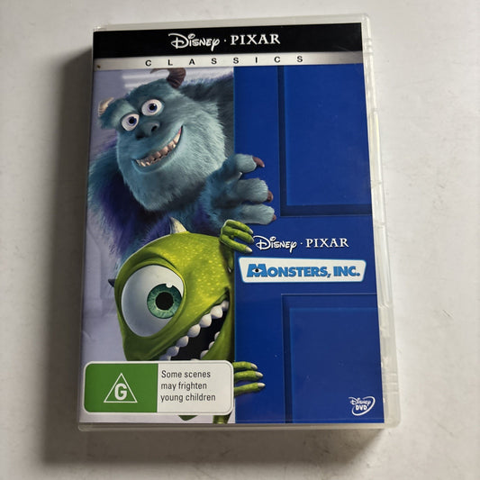 Monsters Inc (DVD, 2001) Disney Pixar Animation Film Region 4