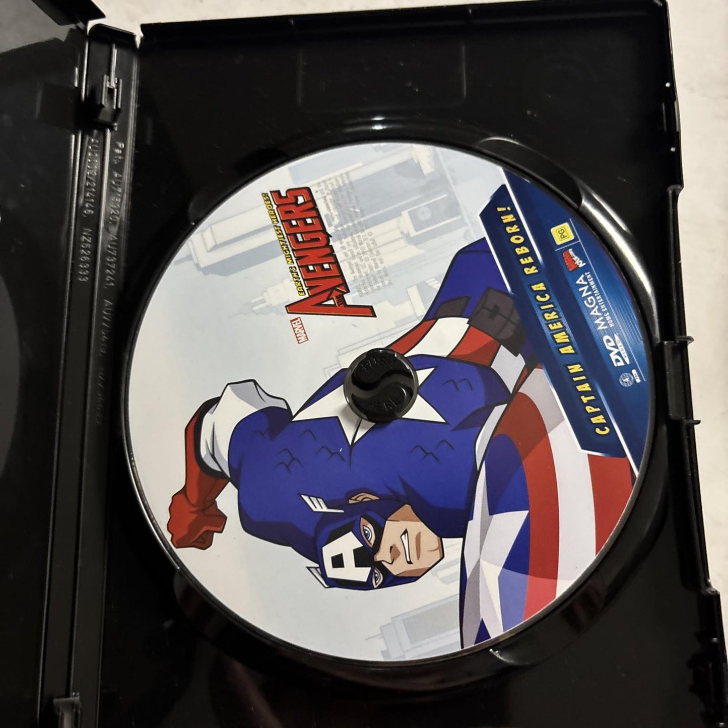 Marvel The Avengers: Captain America Reborn (DVD, 2010) Region 4