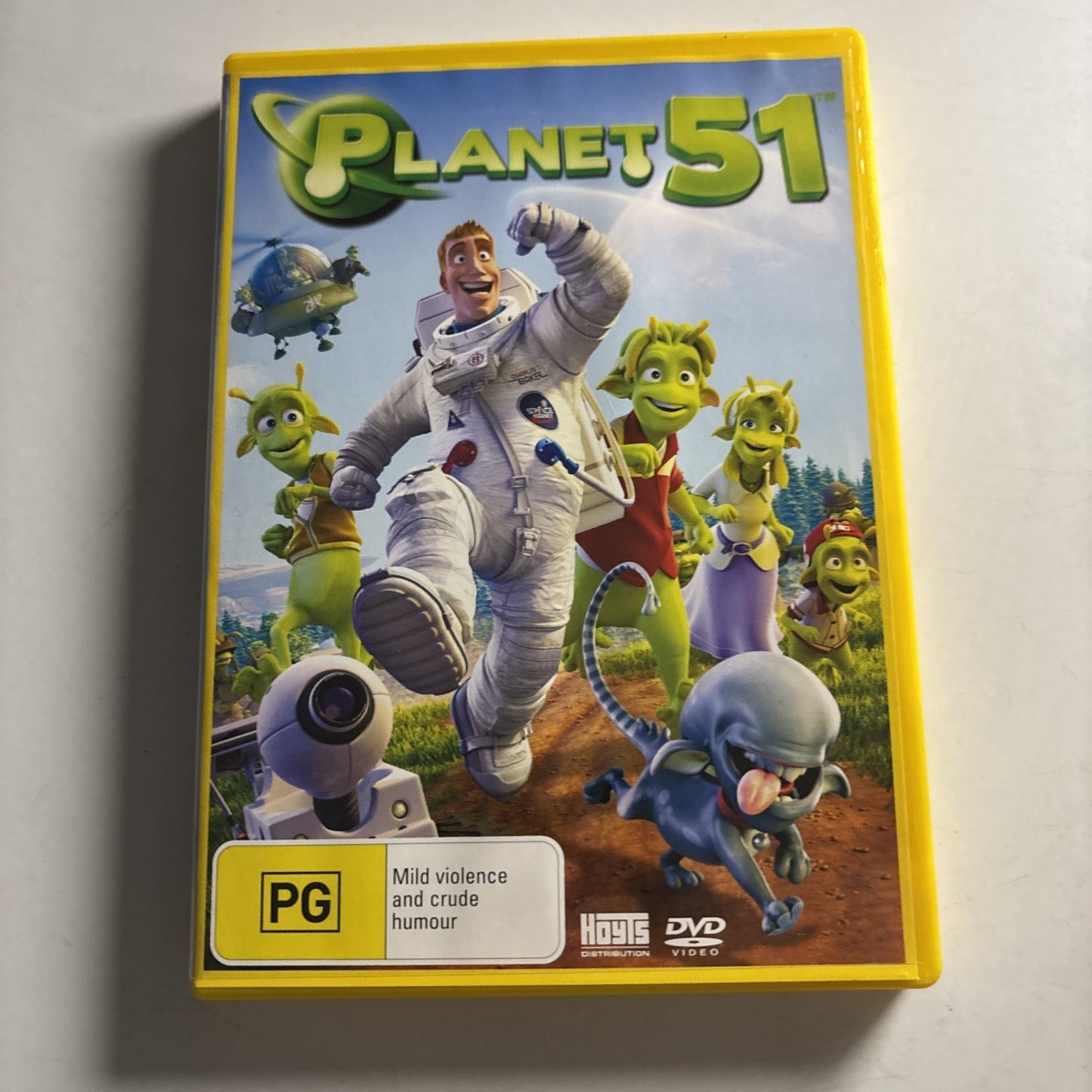 Planet 51  (DVD, 2009) Animation Dwayne Johnson Region 4 NEW
