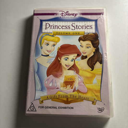 Disney Princess Stories:  A Gift From The Heart Vol 1 (DVD, 2005) Region 4
