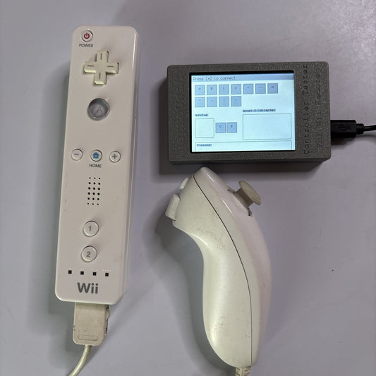 Retrounit Portable Controller Tester For Nintendo Wii Controller Nunchuck