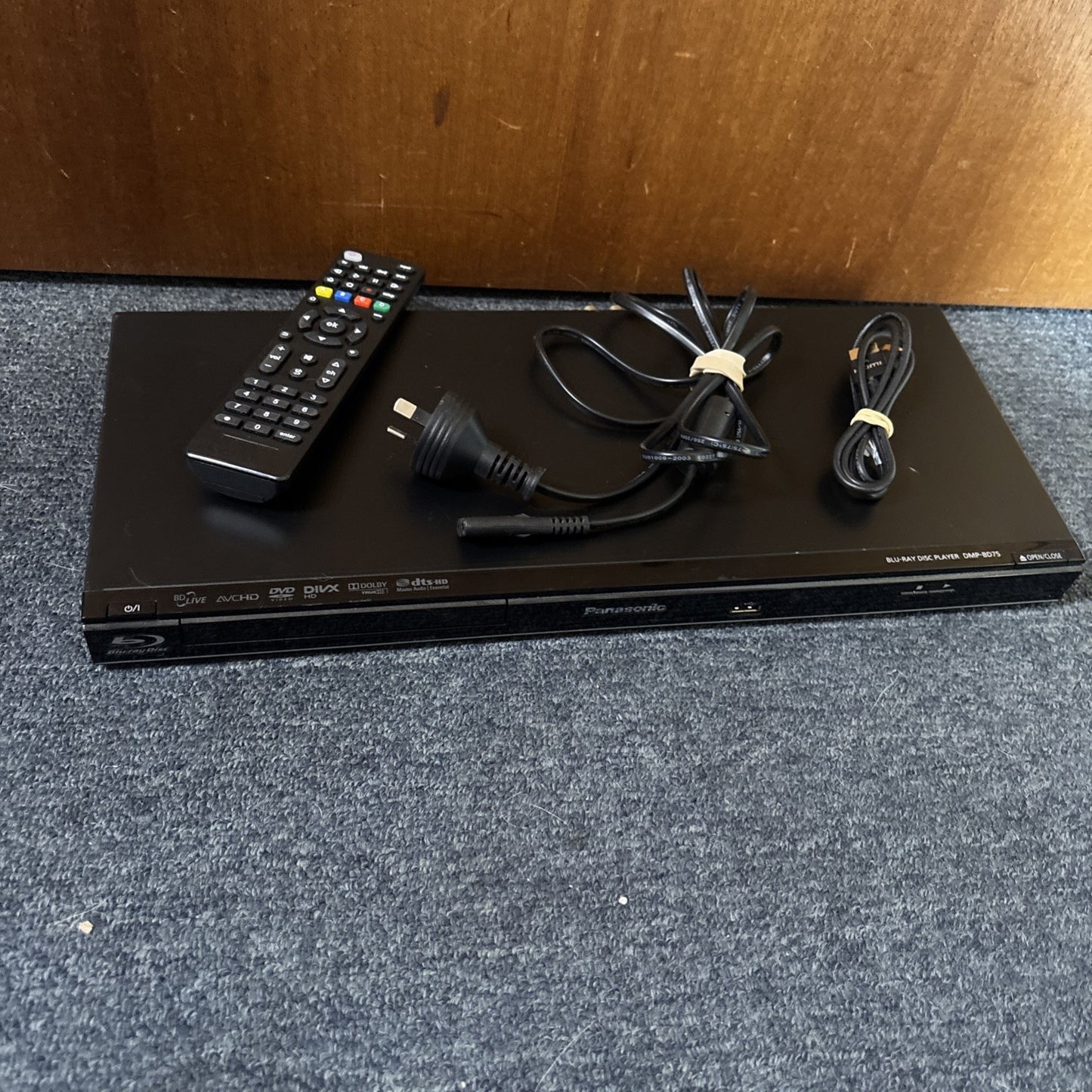 Panasonic Bluray DVD Player DMP-BD75 Region B & 4