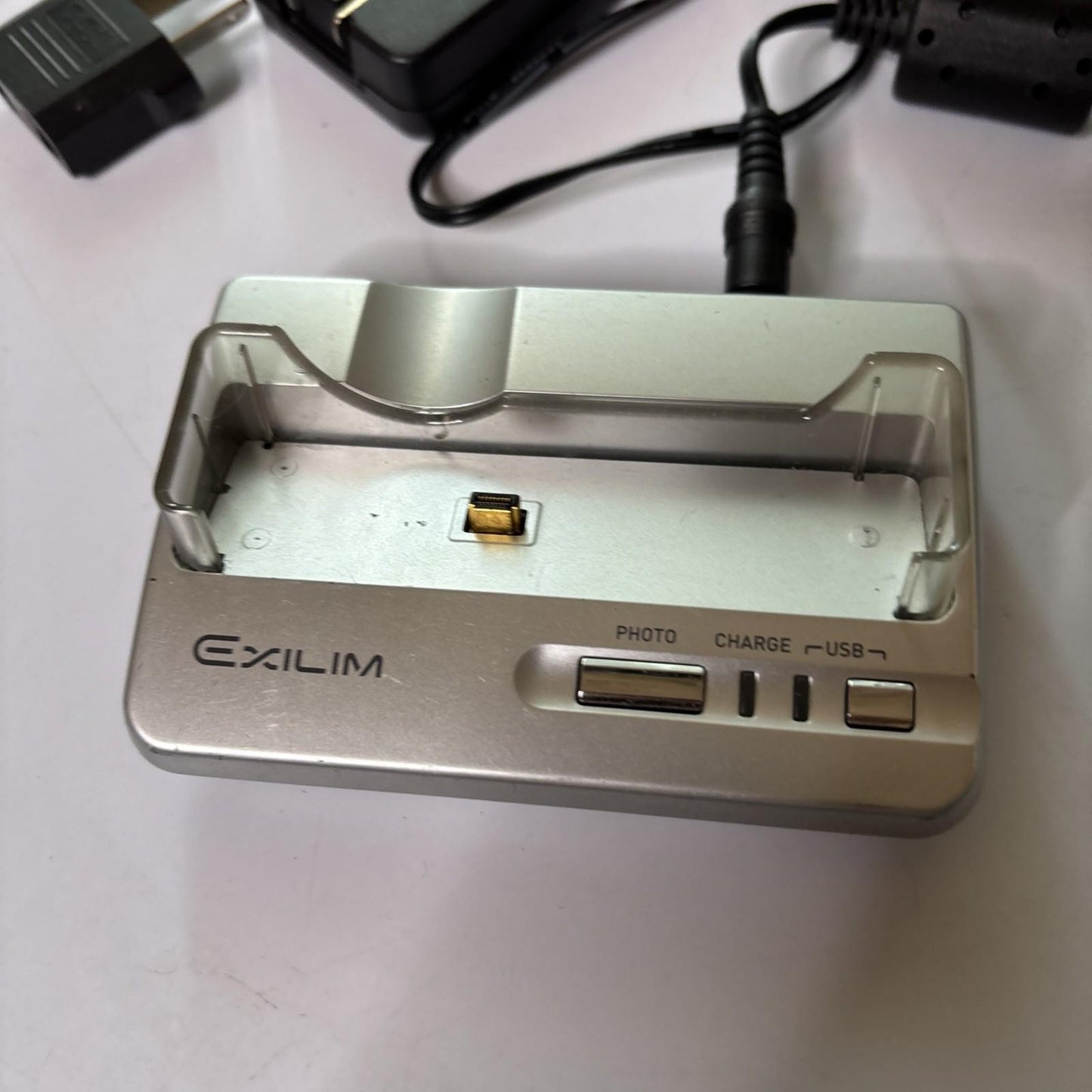 Genuine Casio Exilim Camera Charger USB Cradle CA-24 *USB Cable Not Included*