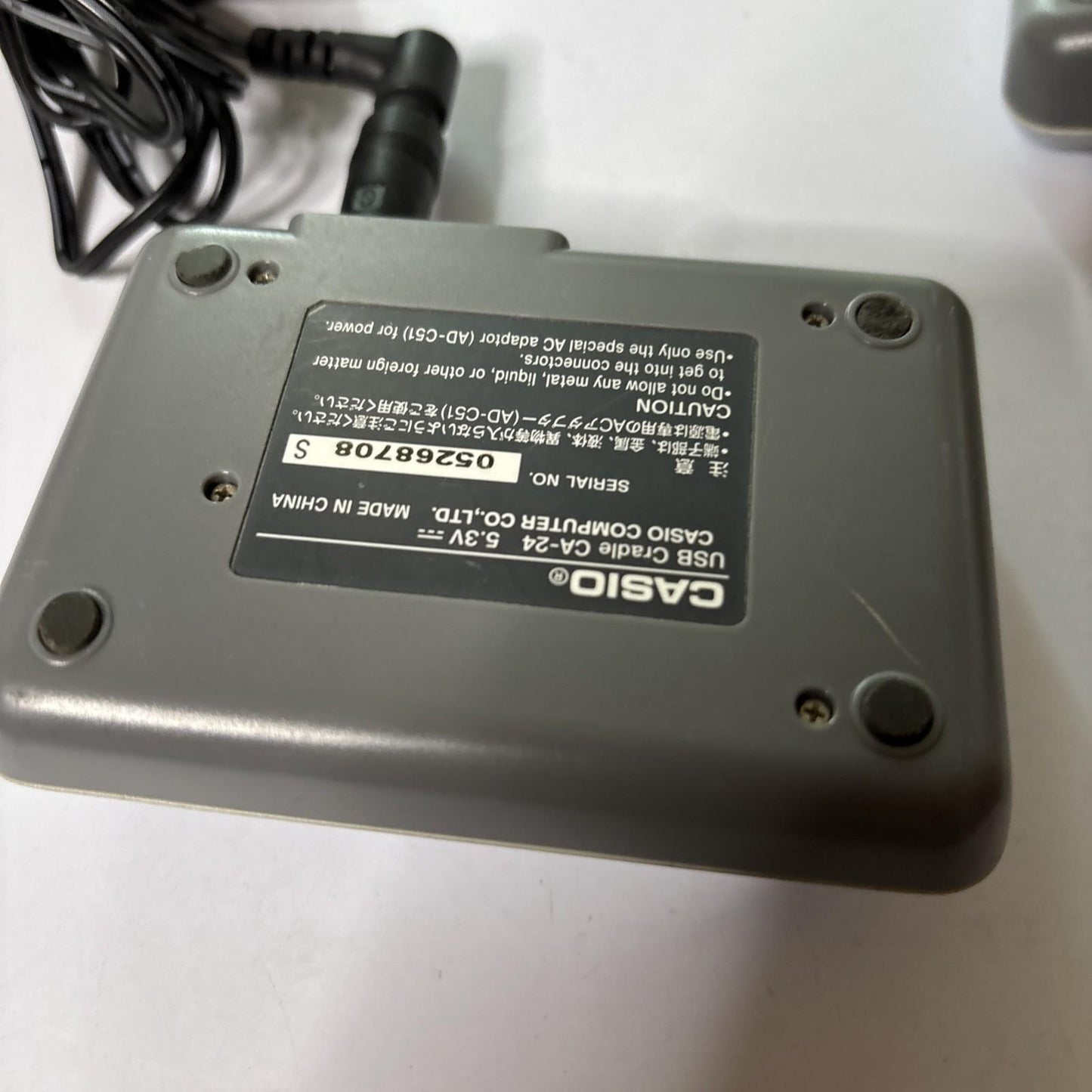 Casio Exilim USB Cradle CA-24 *USB Cable Not Included*