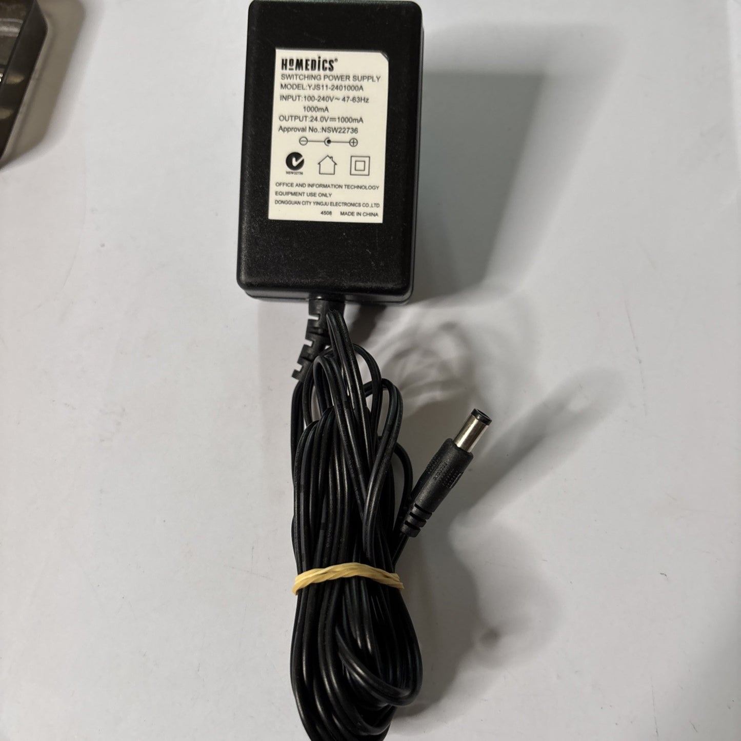 Genuine Homedics Switching Power Supply YJS11-2401000Av 24V 1A