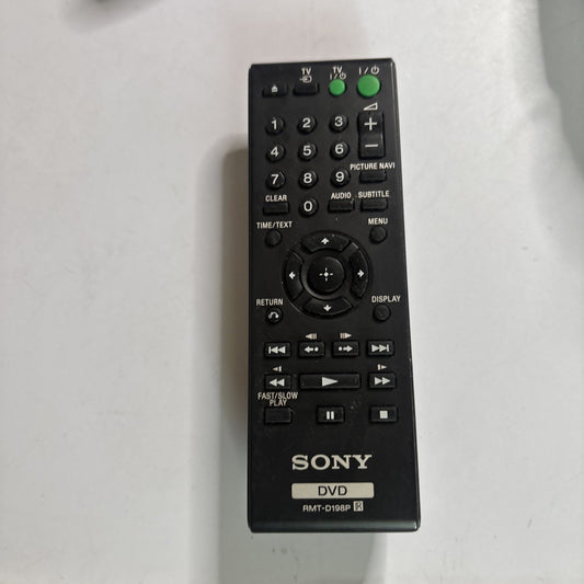 Genuine Sony RMT-D198P Remote Control for DVP-SR370 DVP-SR170 DVPSR370 DVPSR170