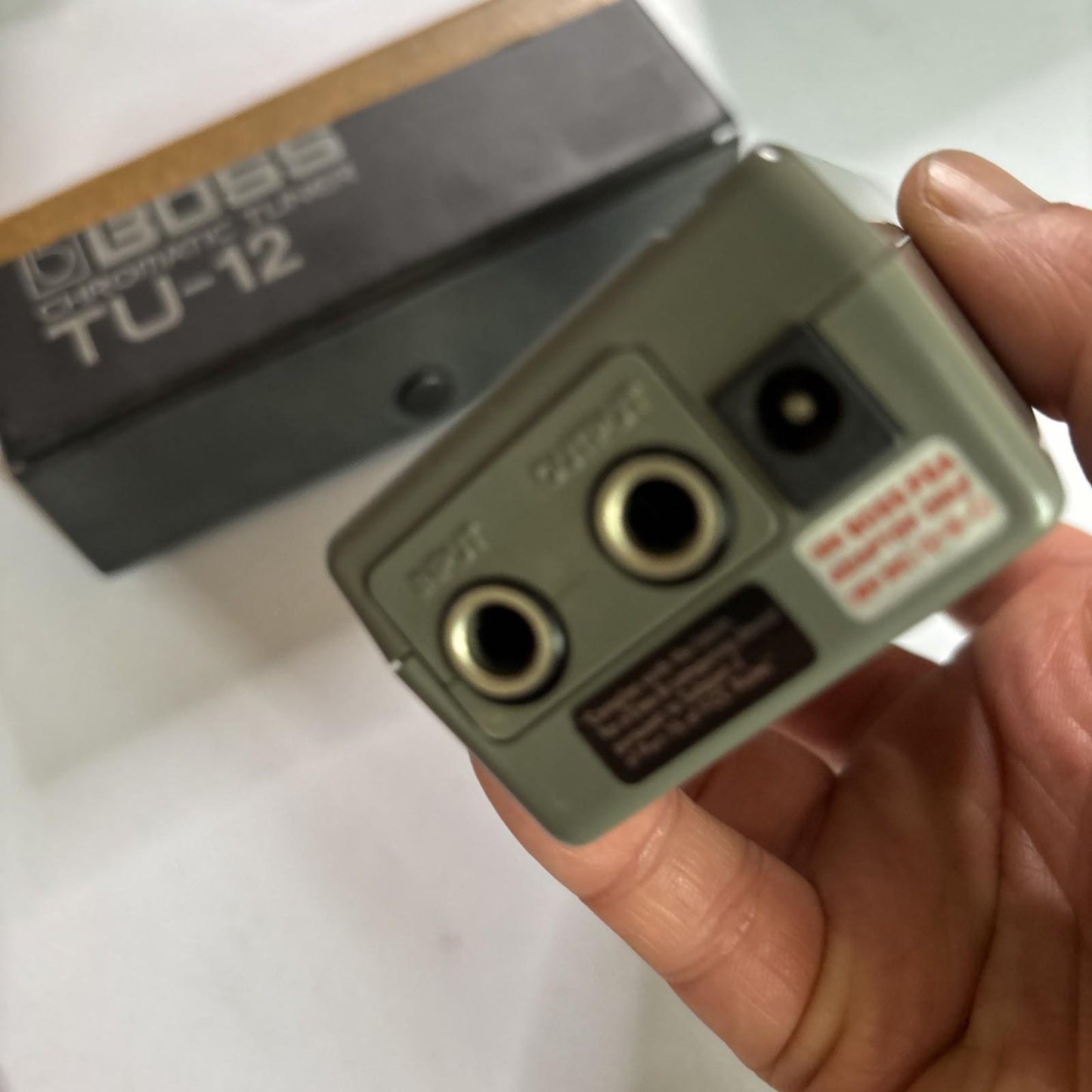 Boss Chromatic Tuner TU-12 Digital Processing