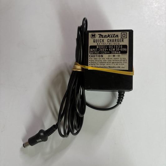 Genuine Makita Quick Charger DC7020 7.2V 309mA