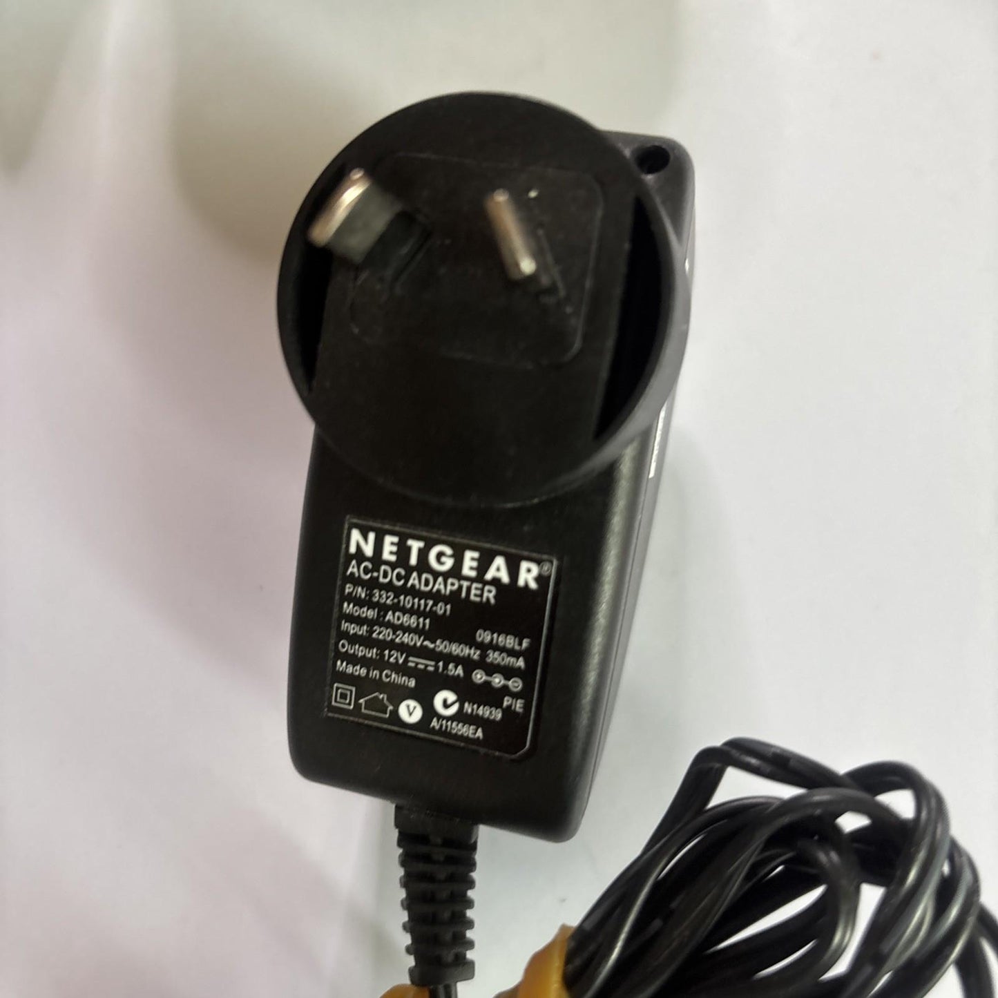 Genuine Netgear AC Adapter AD6611 Power Supply 12v 1.5a for Router