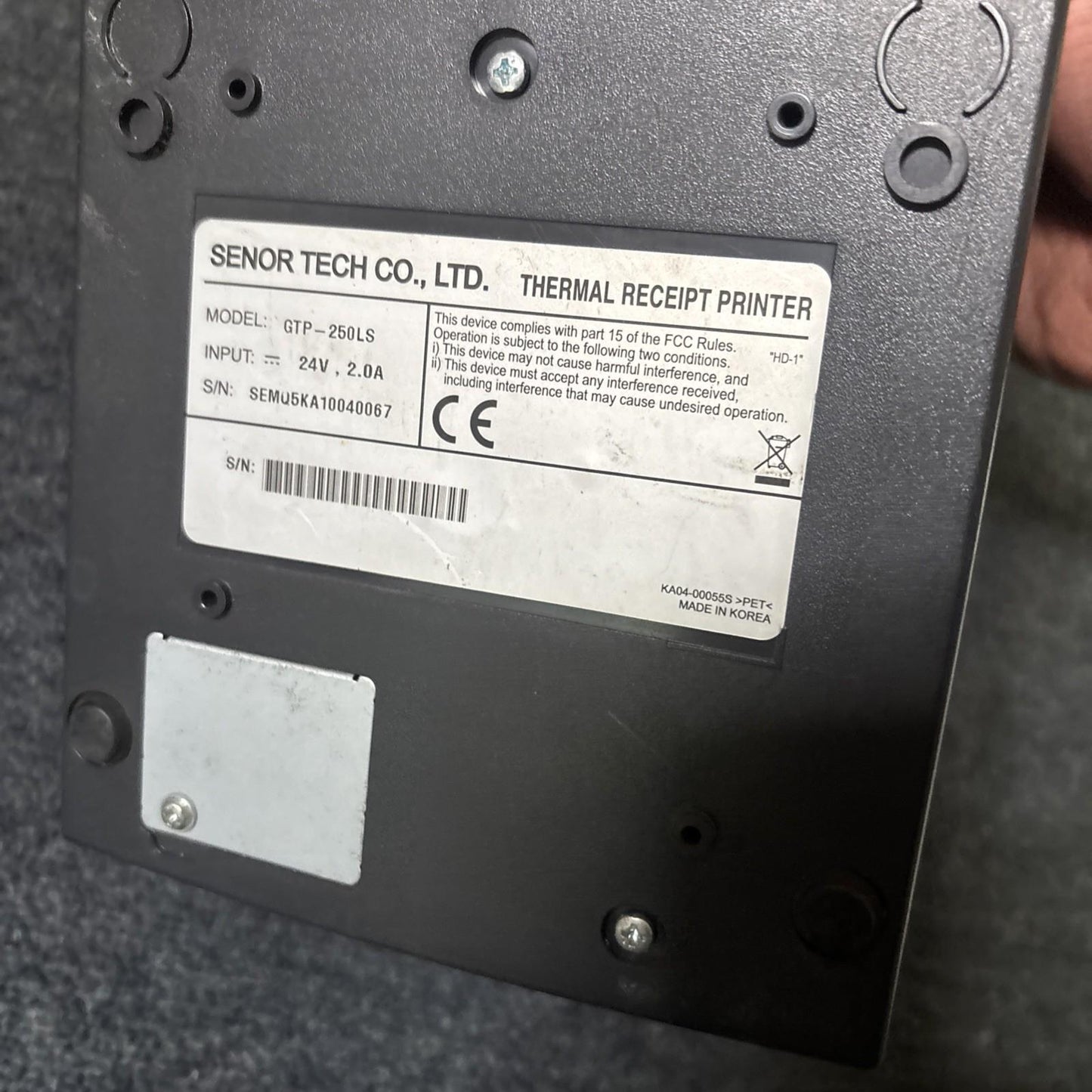 Senor Thermal Receipt Printer GTP-250LS