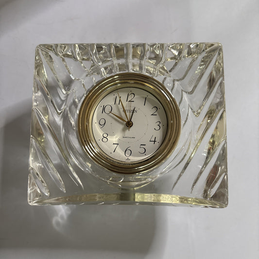 Citizen Glass Table Clock No. 4RE998