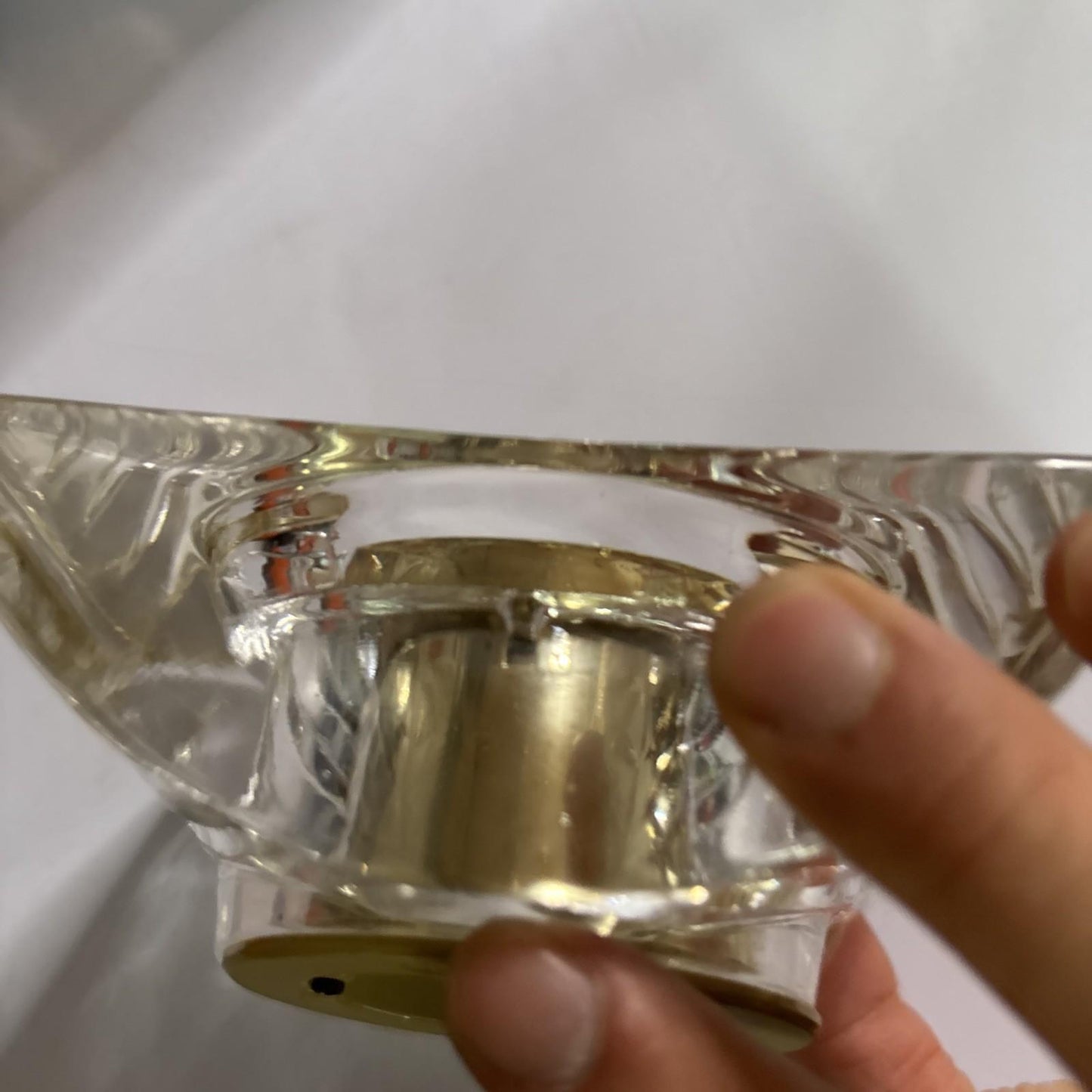 Citizen Glass Table Clock No. 4RE998