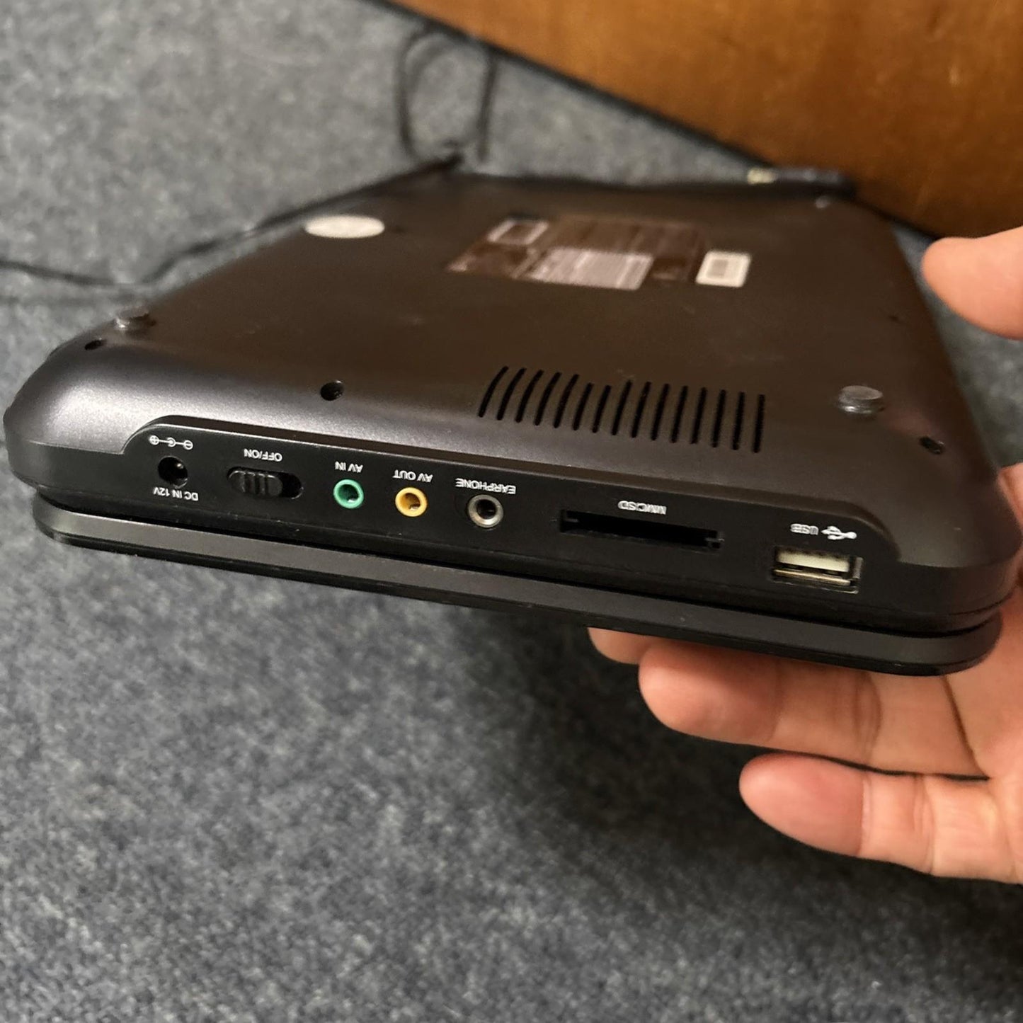 Protab 10.1" Portable DVD Player PTBPD10BLK Region 4