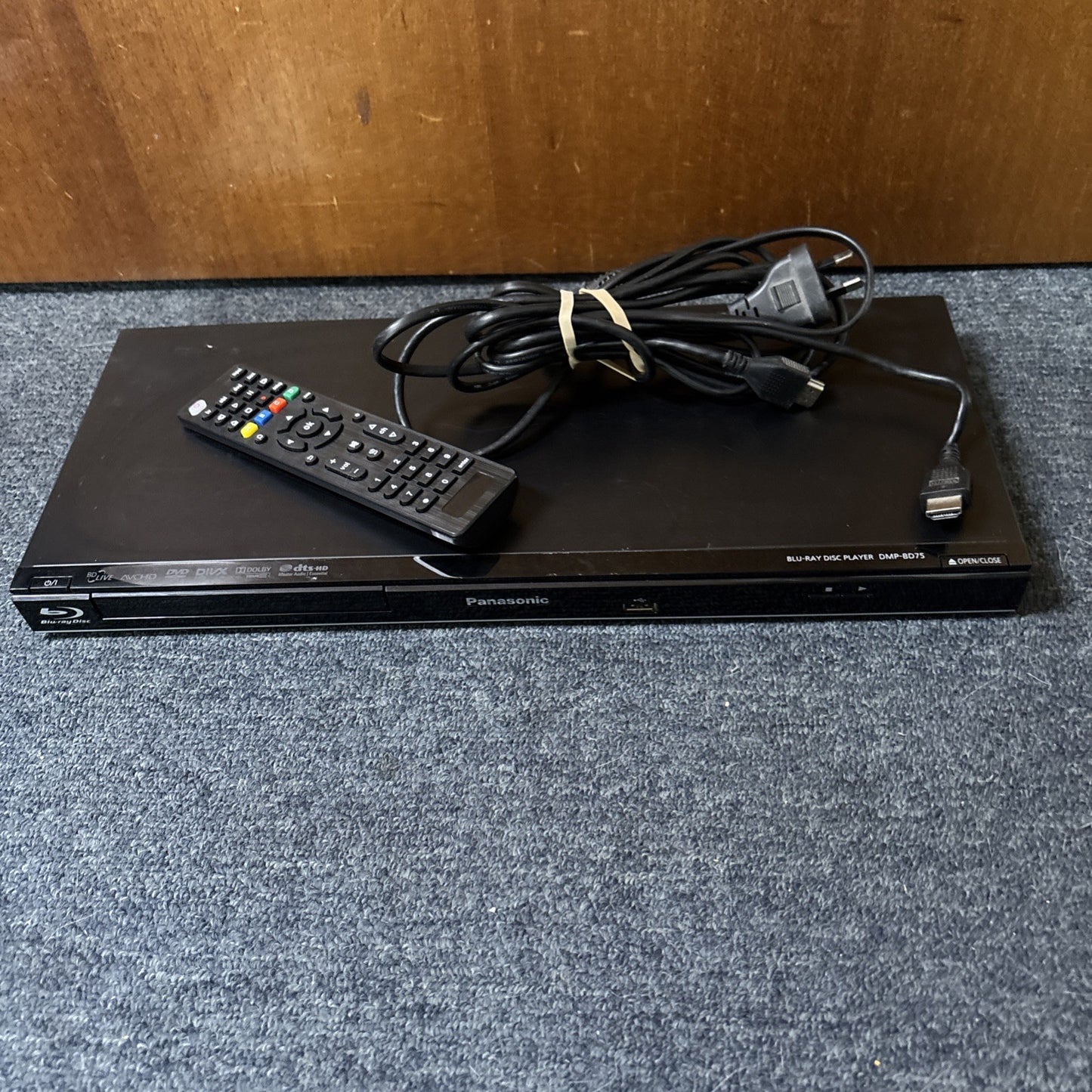 Panasonic Bluray DVD Player DMP-BD75 Region B & 4