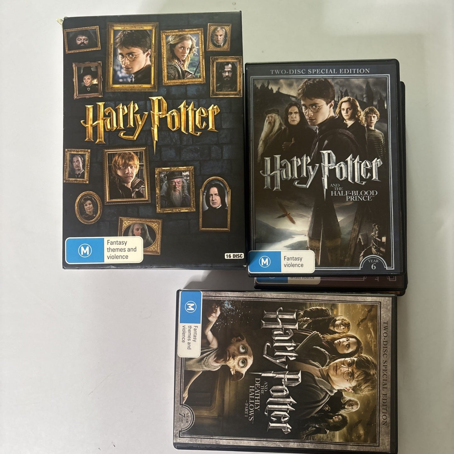Harry Potter - The Complete Collection : 8 Films (DVD, 2016) Region 4