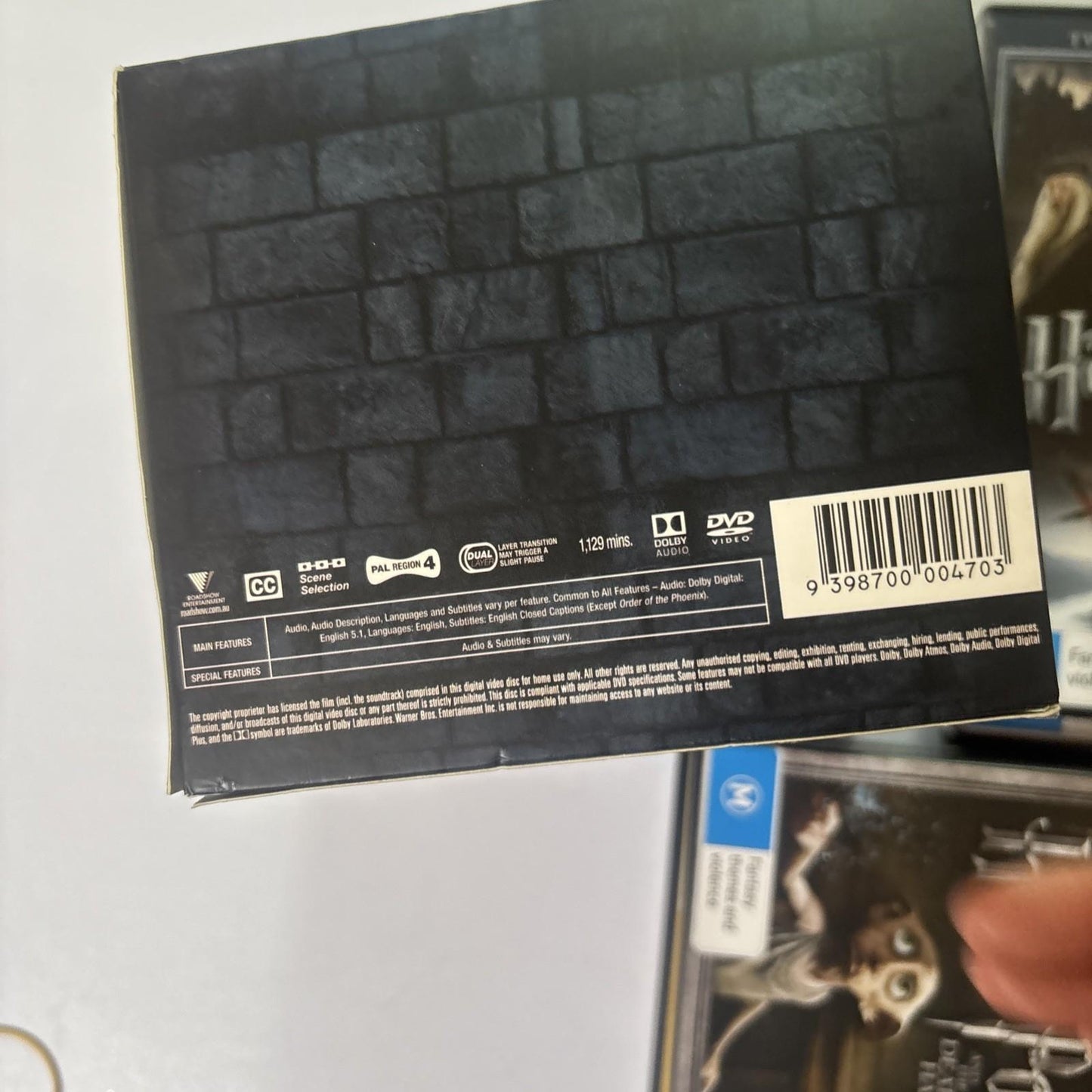 Harry Potter - The Complete Collection : 8 Films (DVD, 2016) Region 4