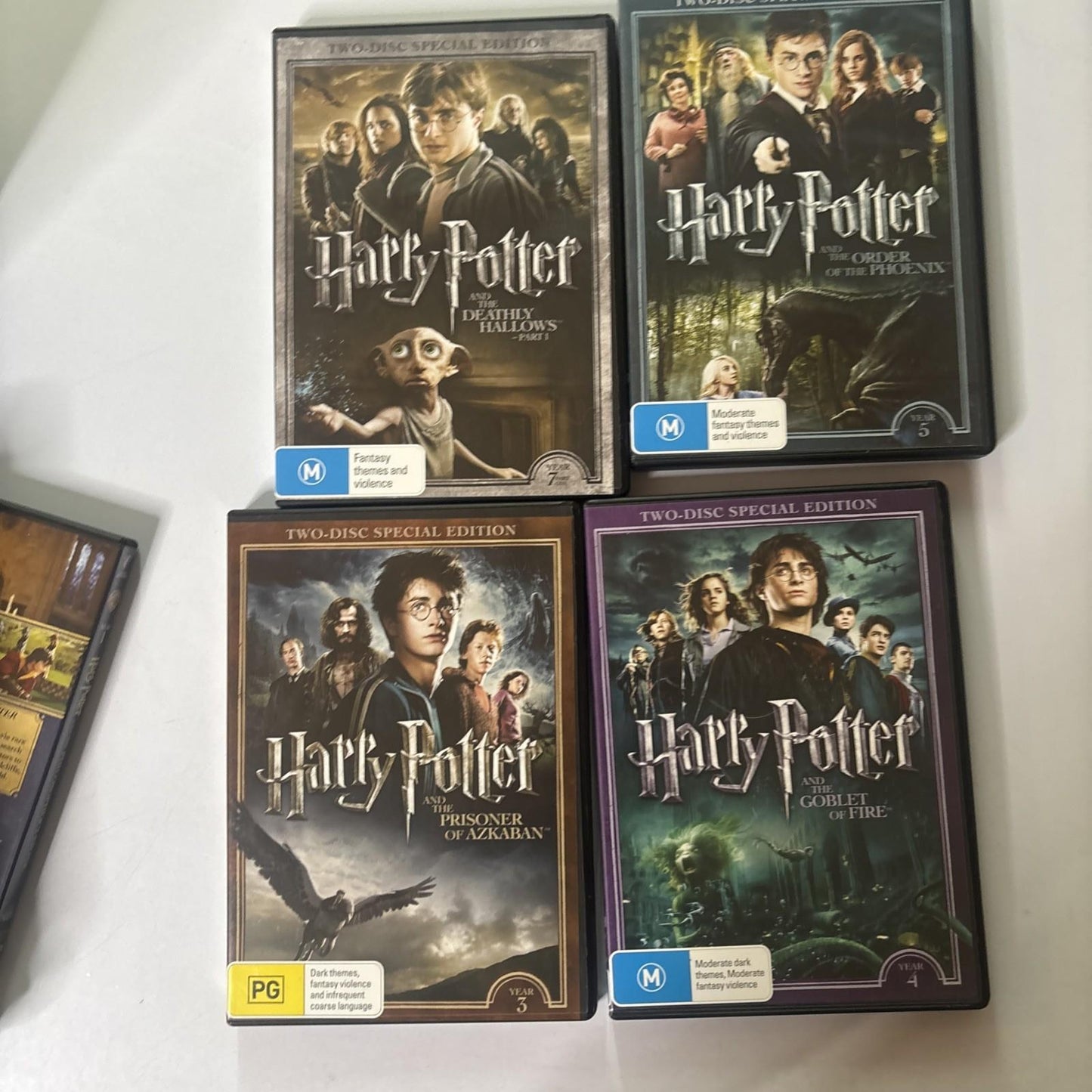 Harry Potter - The Complete Collection : 8 Films (DVD, 2016) Region 4