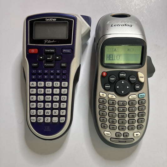 DYMO Letratag & Brother P-Touch PT-1010 Portable Label Printer