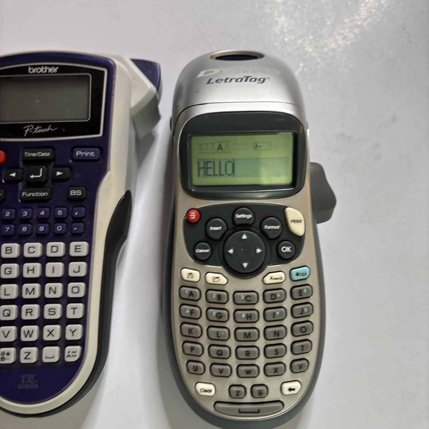 DYMO Letratag & Brother P-Touch PT-1010 Portable Label Printer