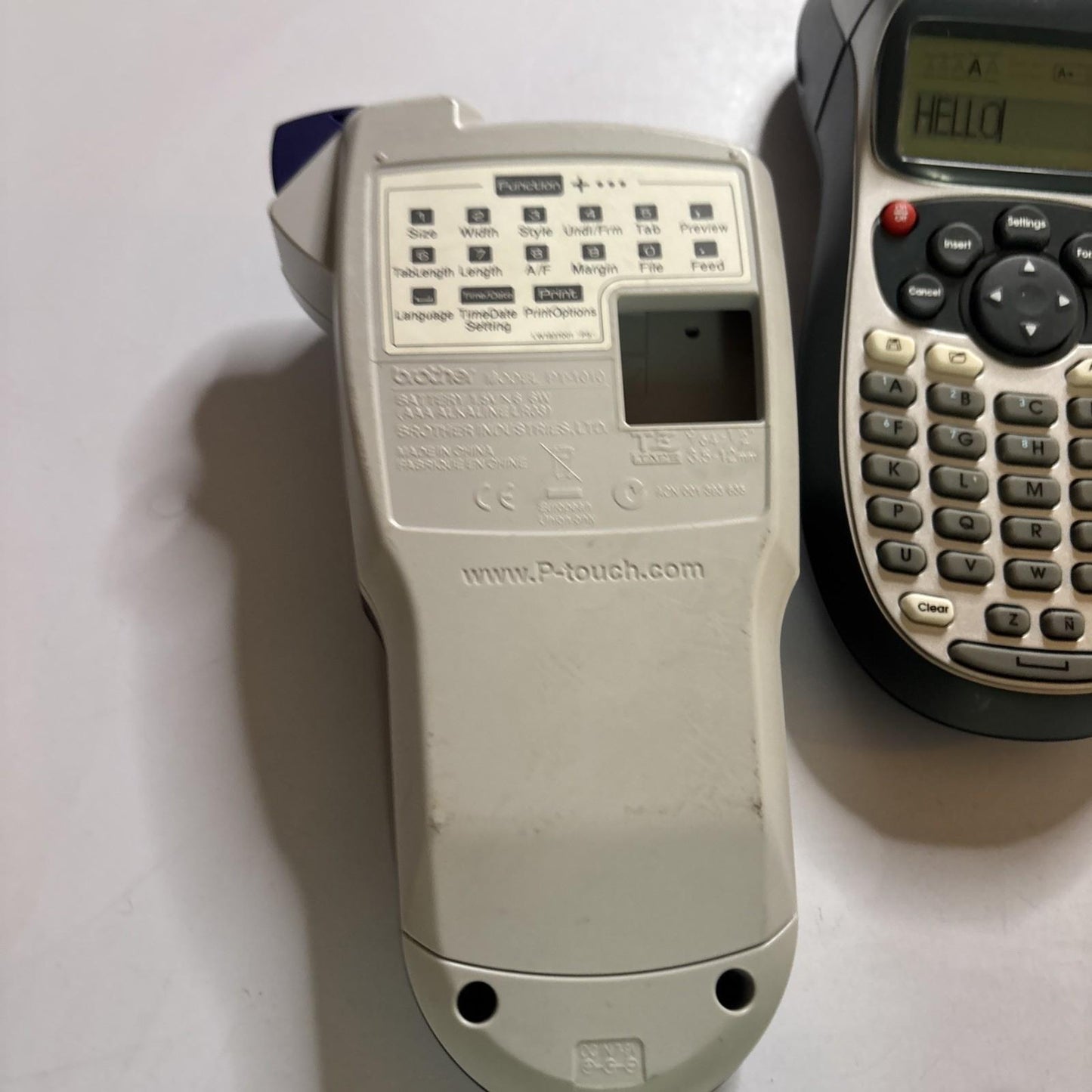 DYMO Letratag & Brother P-Touch PT-1010 Portable Label Printer