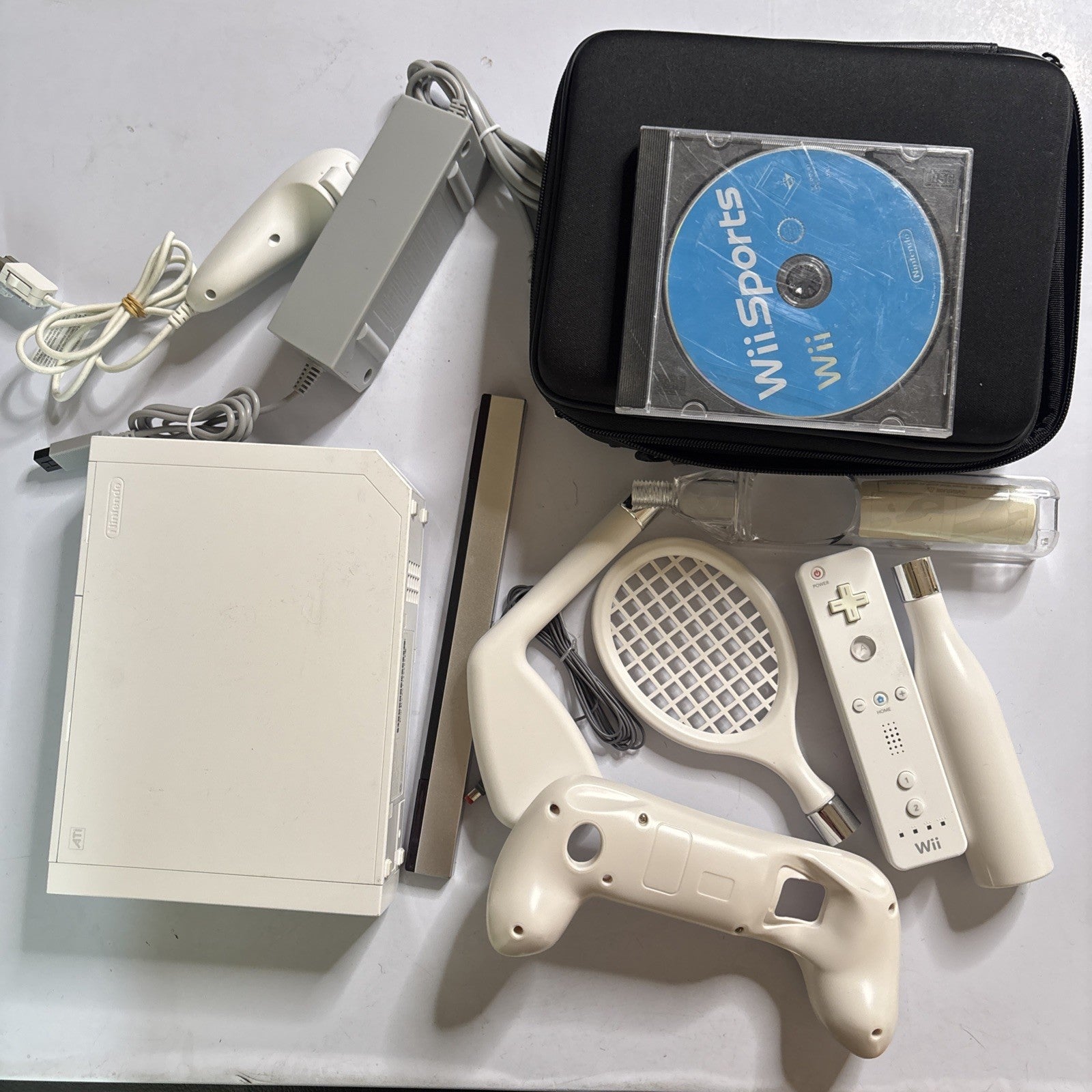 Nintendo Wii Console PAL Controller Wii Sports & Accessories Rvl-001(A ...