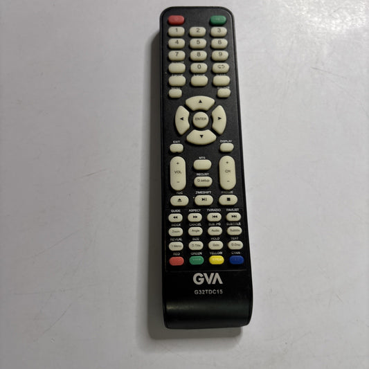 GVA G32TDC15 Remote Control *Missing Battery Cover*