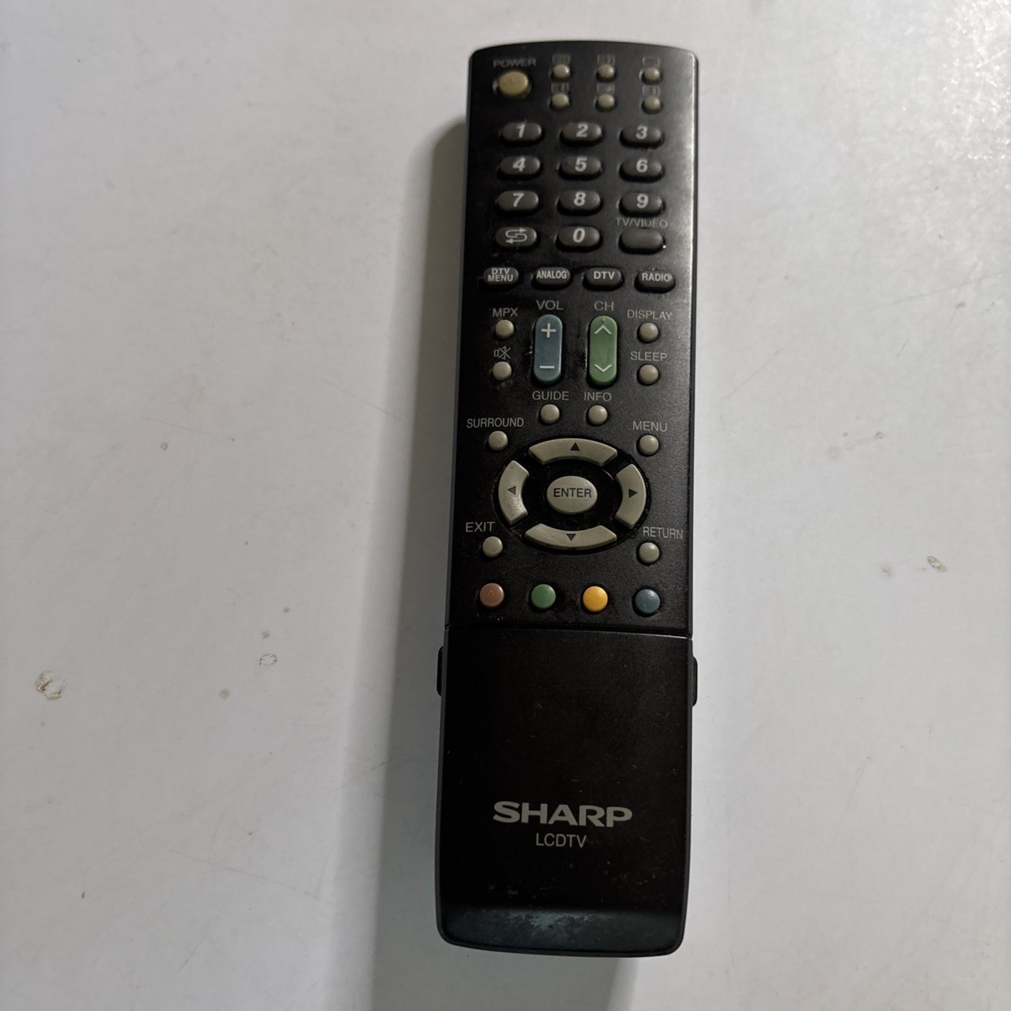 Genuine Sharp GA5565WJSA Remote Control For LCD TV LC-32PD5X, LC-37PD5X, LC-42PD
