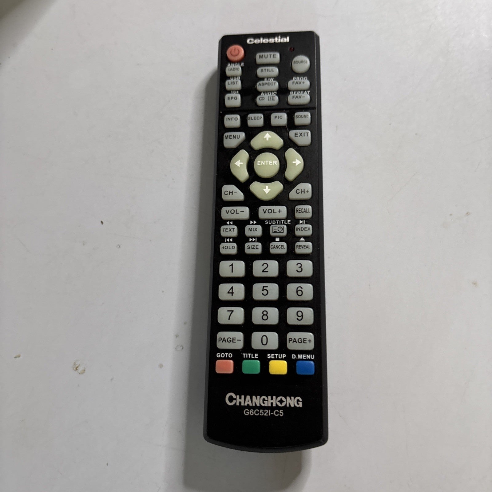 Genuine Changhong G6C52I-C5 Remote Control – Retro Unit