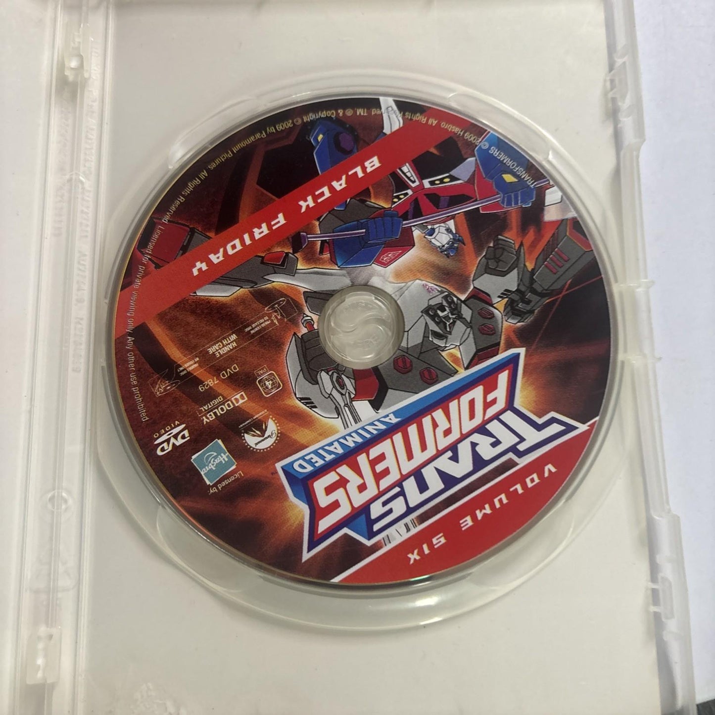 Transformers Animated - Black Friday : Vol 6 (DVD, 1986) Region 4
