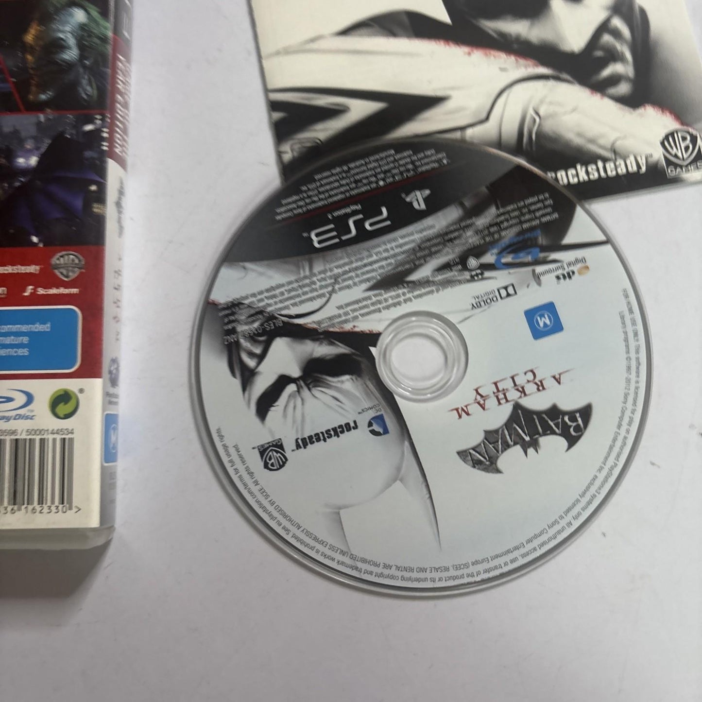 Batman Arkham City : Game of the Year Edition PlayStation 3 PS3 Manual