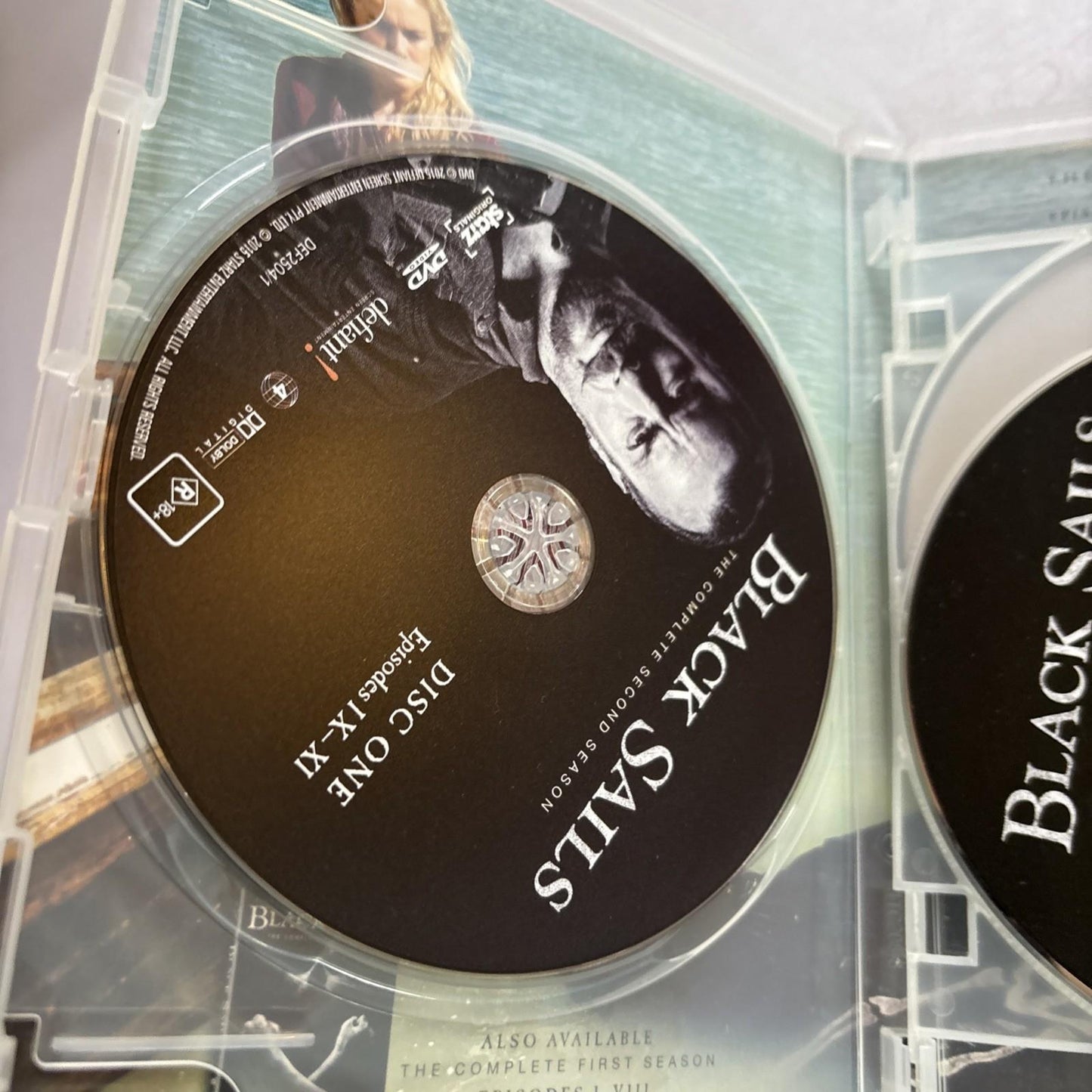 Black Sails : Season 2 (DVD, 2015) Region 4