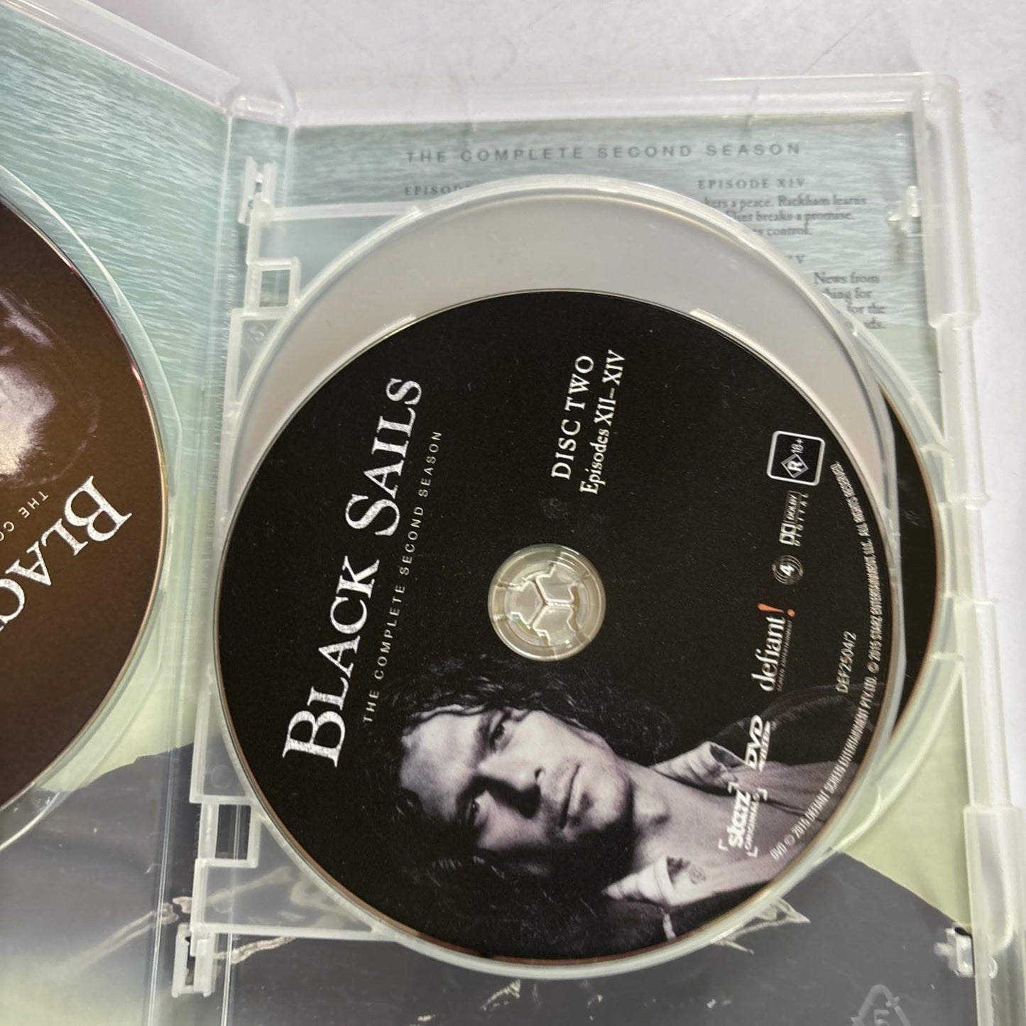 Black Sails : Season 2 (DVD, 2015) Region 4