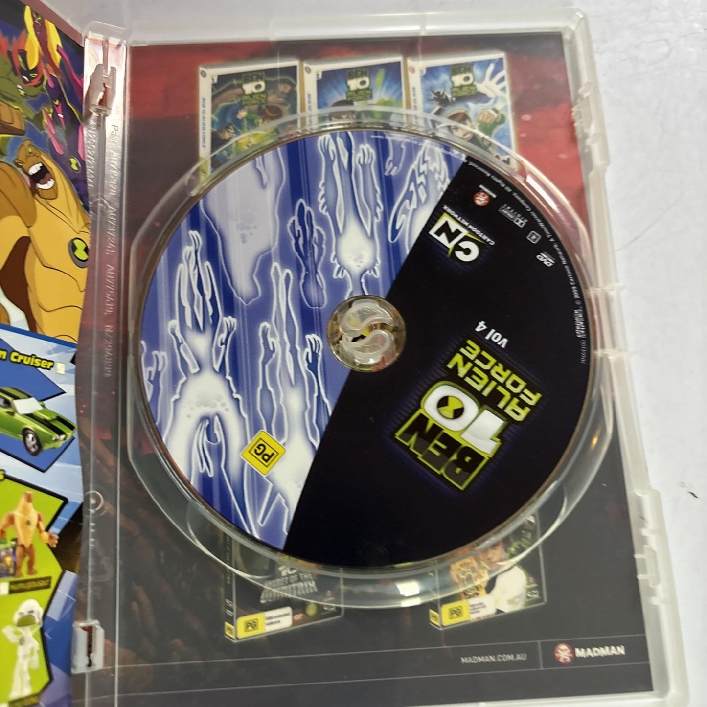 Ben 10 - Alien Force : Vol 4 (DVD, 2008) Region 4