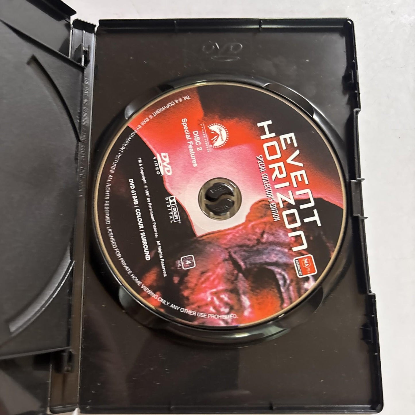 Event Horizon - Special Edition (DVD 1997) Laurence Fishburne, Sam Neill Region4