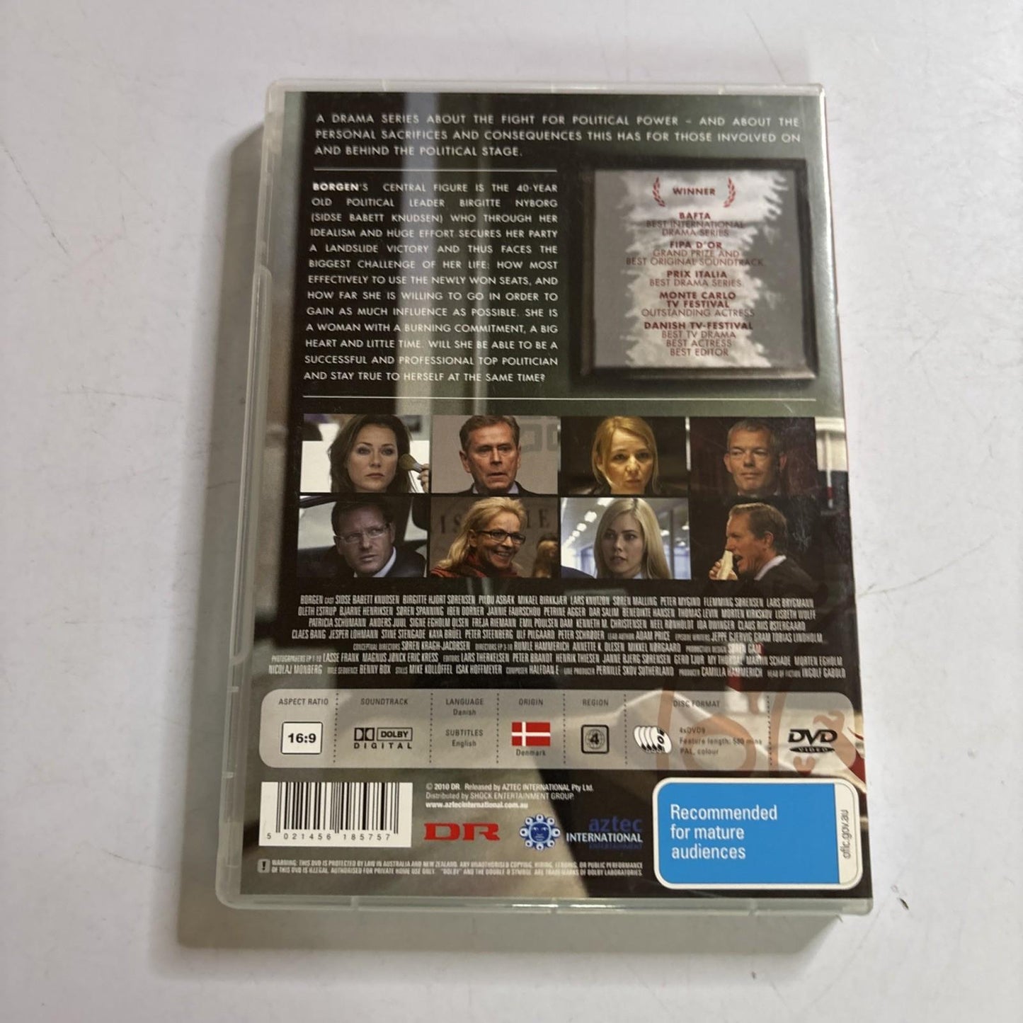 Borgen - Season 1 (DVD, 2010) Region 4 NEW