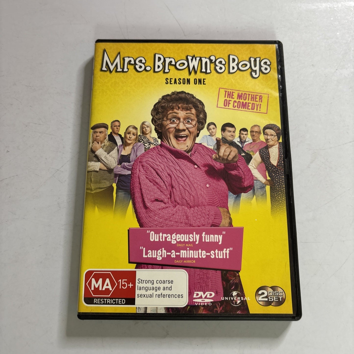 Mrs. Brown's Boys : Series 1 (DVD, 2011) Region 4,2,5