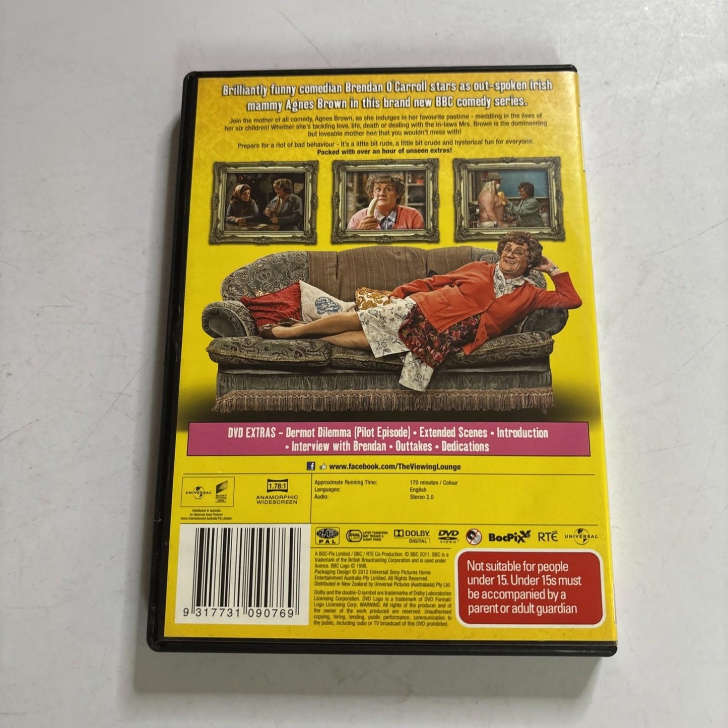 Mrs. Brown's Boys : Series 1 (DVD, 2011) Region 4,2,5