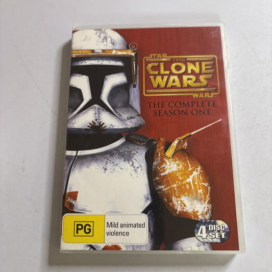 Star Wars The CLONE WARS : The Complete Season 1 DVD Region 4