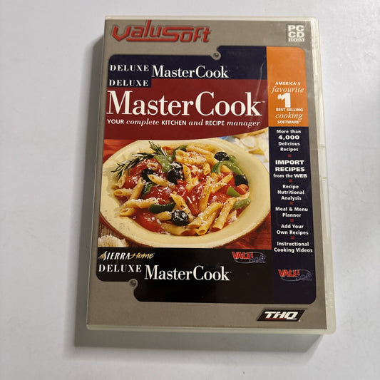 Deluxe Master Cook Sierra PC CDROM