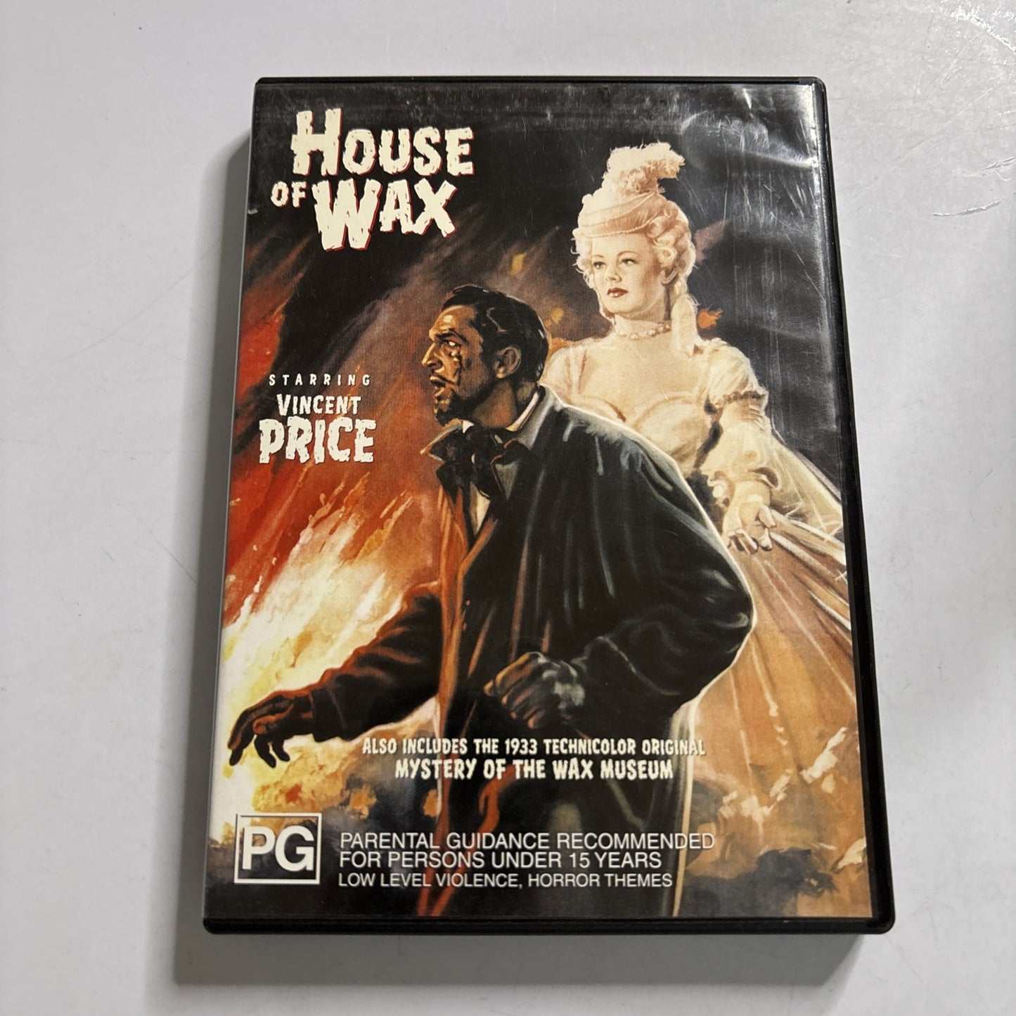 The House of Wax (DVD, 1953) Vincent Price, Charles Bronson Region 4