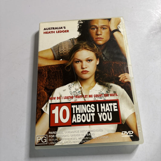 10 Things I Hate about You (DVD, 1999) Heath Ledger Region 4