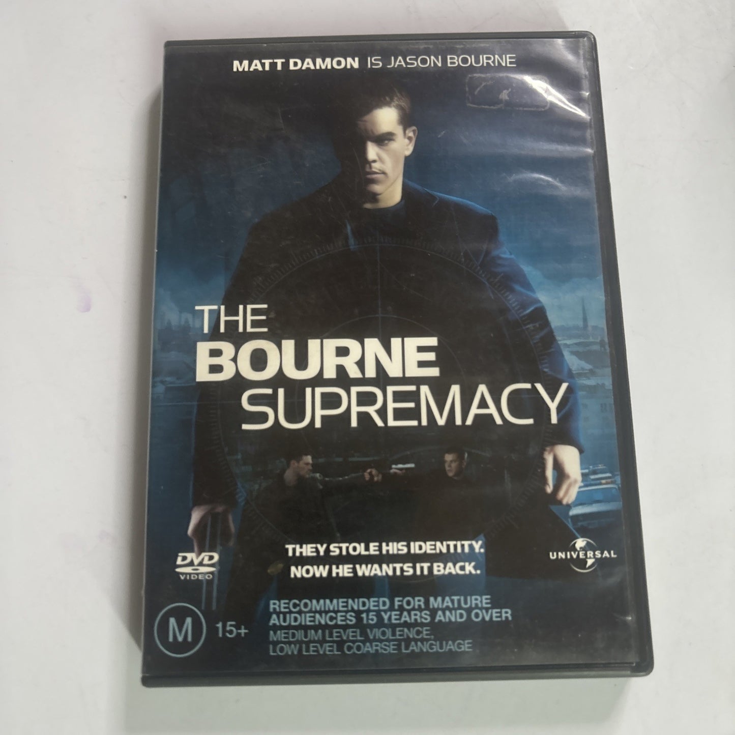 The Bourne Supremacy (DVD, 2004) Matt Damon Region 4,2