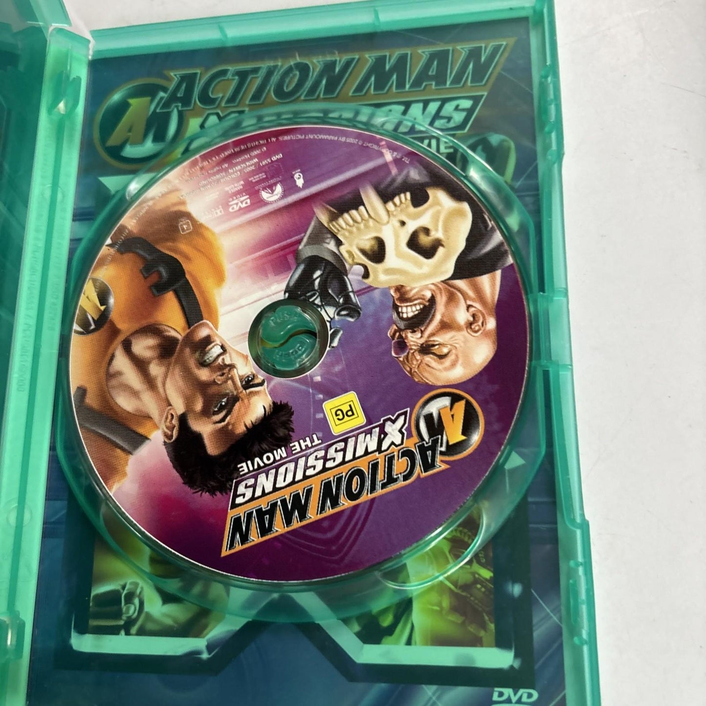 Action Man X Missions The Movie DVD Region 4 Actionman