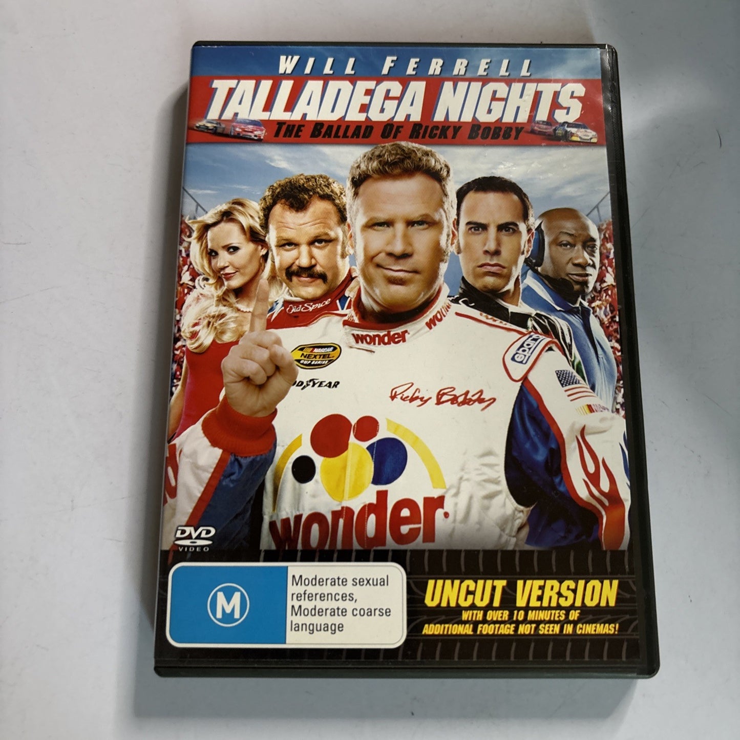Talladega Nights - The Ballad of Ricky Bobby (DVD, 2006) Region 4 NEW