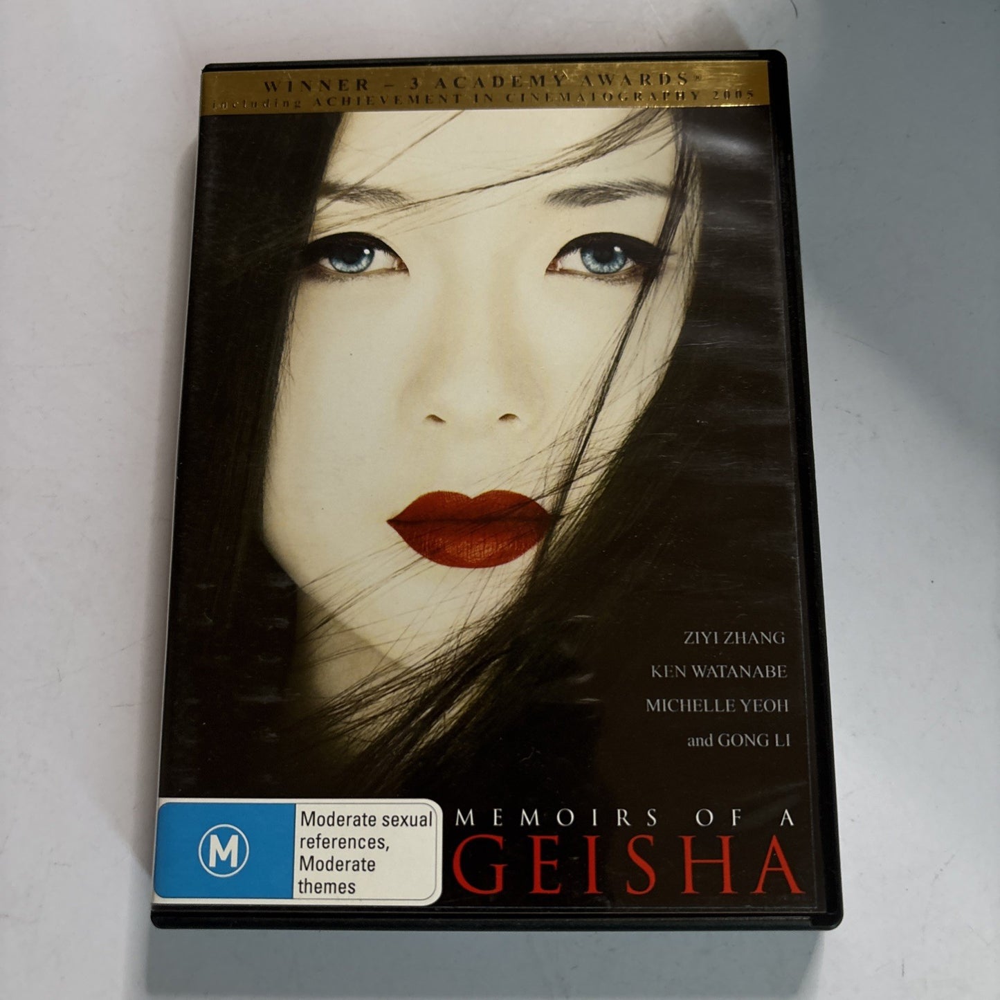 Memoirs of a Geisha (DVD, 2005) Ziyi Zhang Region 4