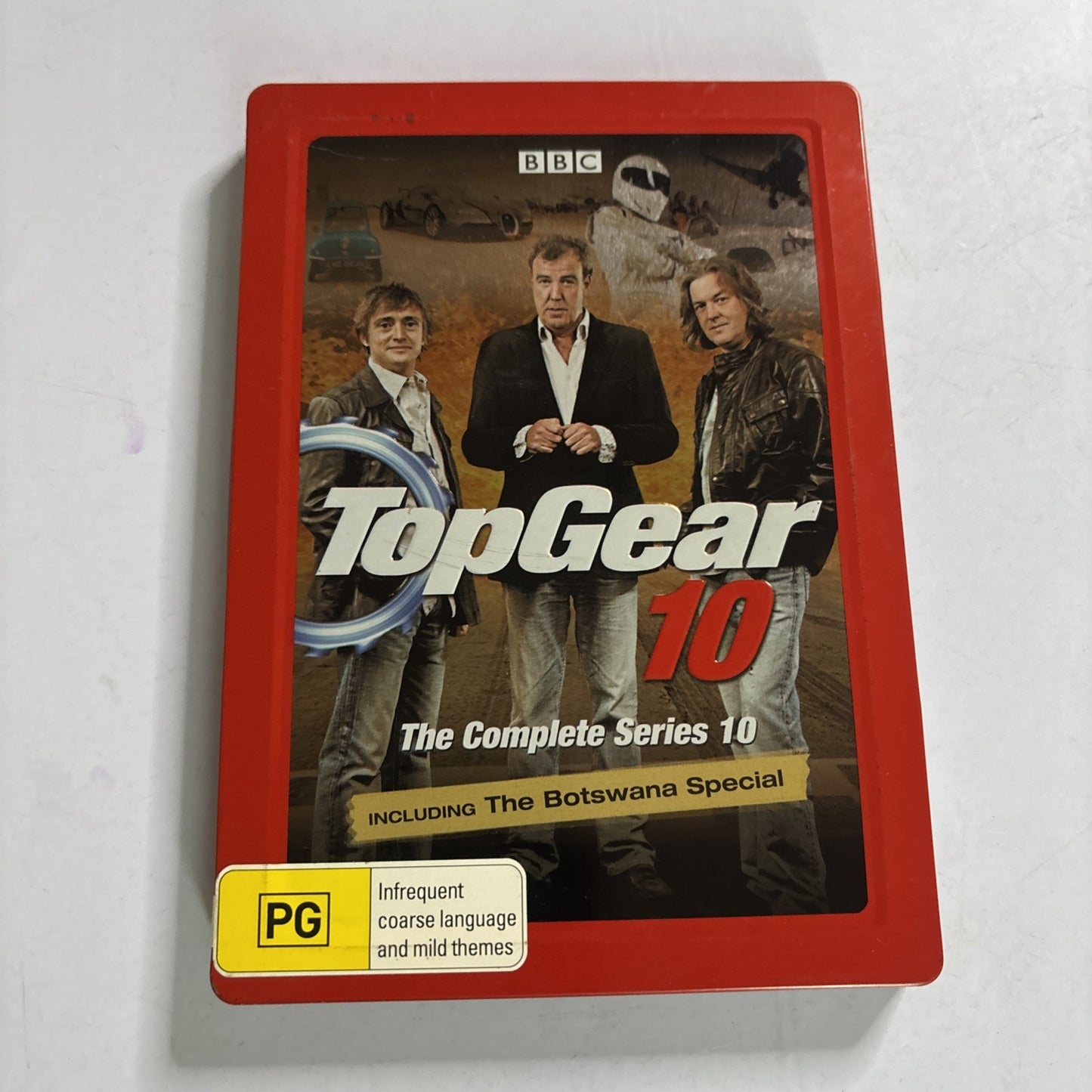 Top Gear : Series 10 | Steelbook (DVD, 2008) Region 4