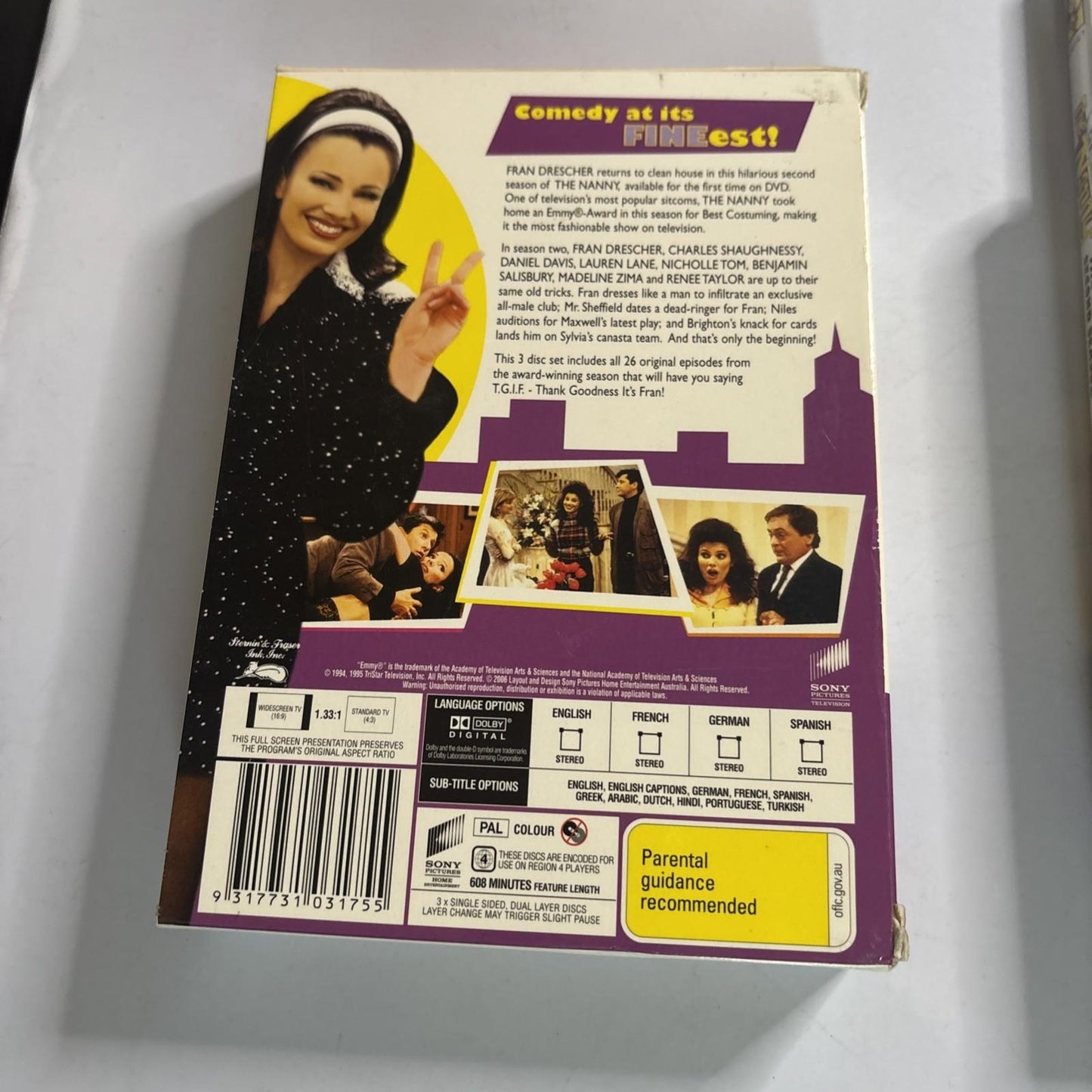 The Nanny : Season 2 (DVD, 1994) Region 4