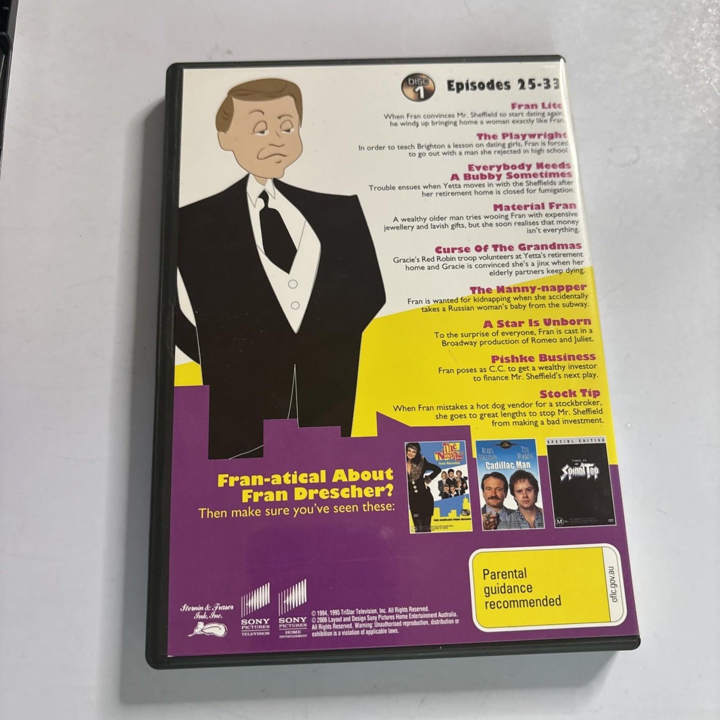 The Nanny : Season 2 (DVD, 1994) Region 4