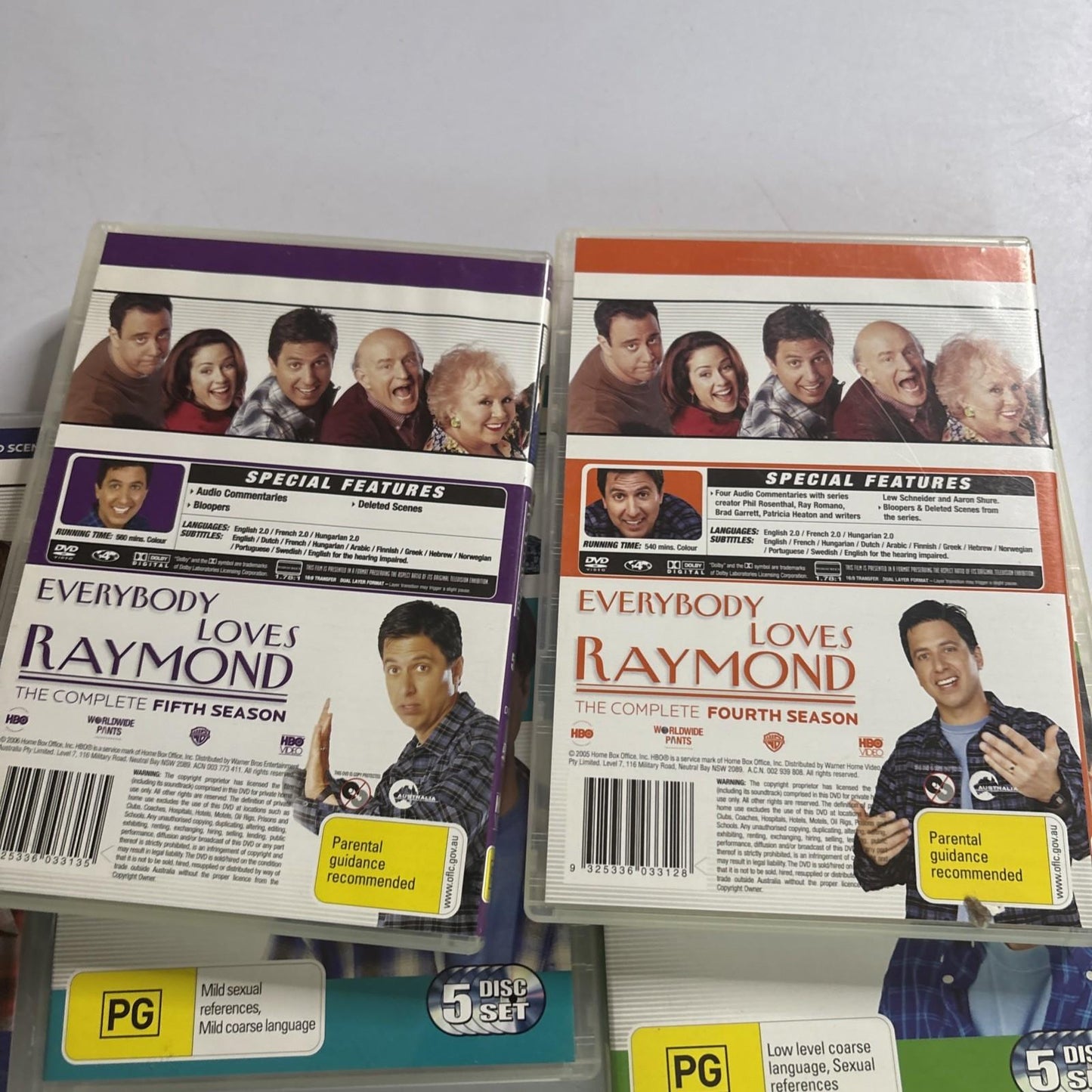 Everybody Loves Raymond : Season 2 4 5 6 7 9 (DVD, 2003) Region 4