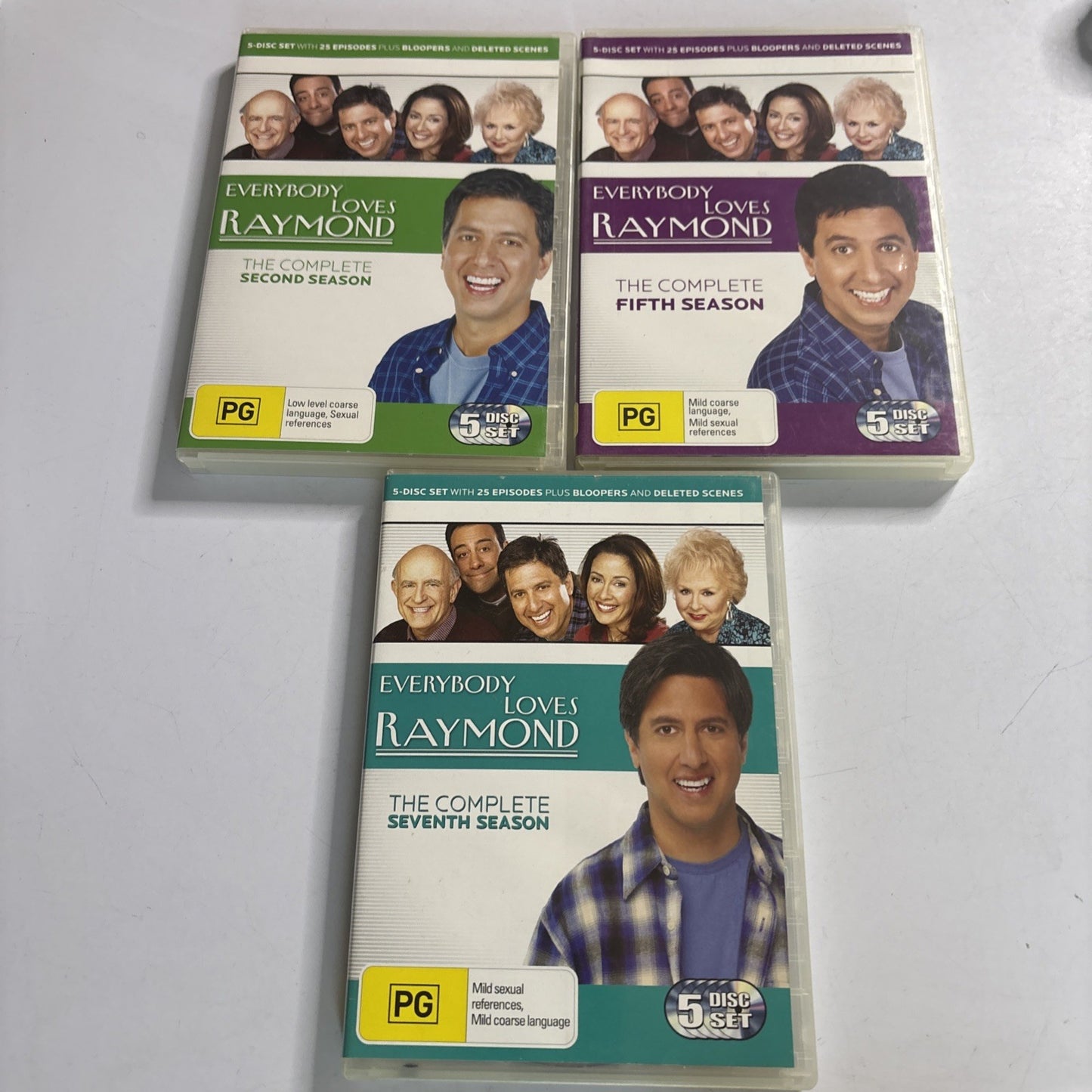 Everybody Loves Raymond - Season 2 5 7 DVD Region 4